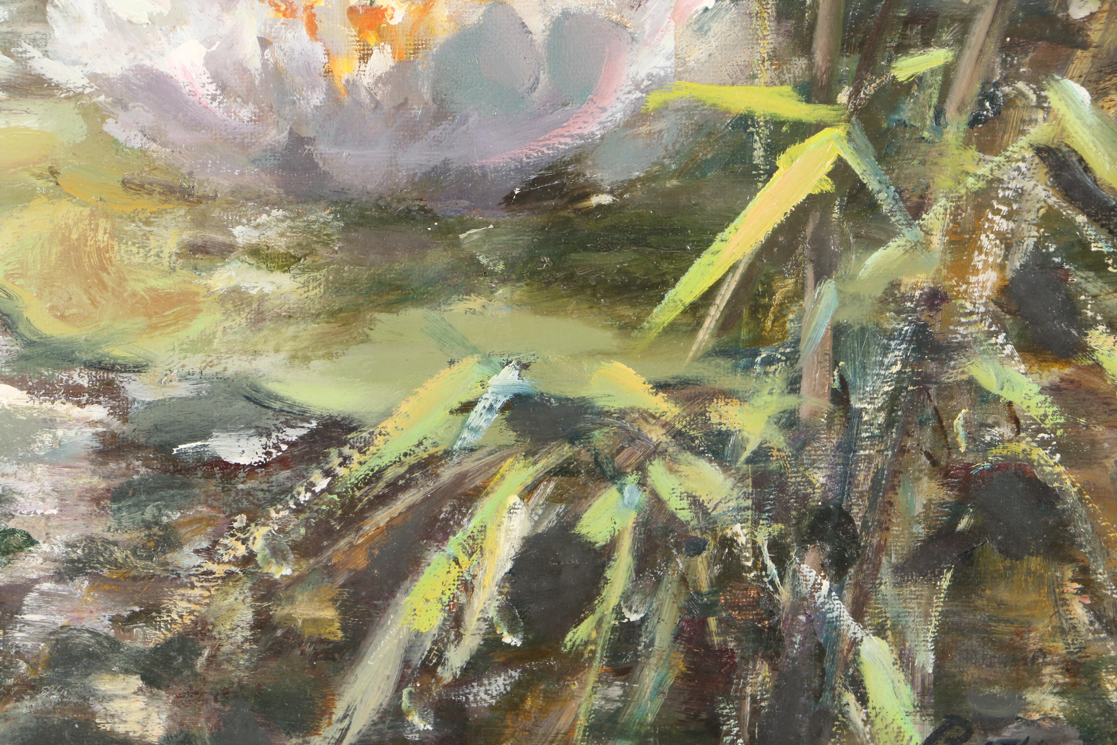 Two Signed Oil Paintings on Canvas Including Pierre Sorel