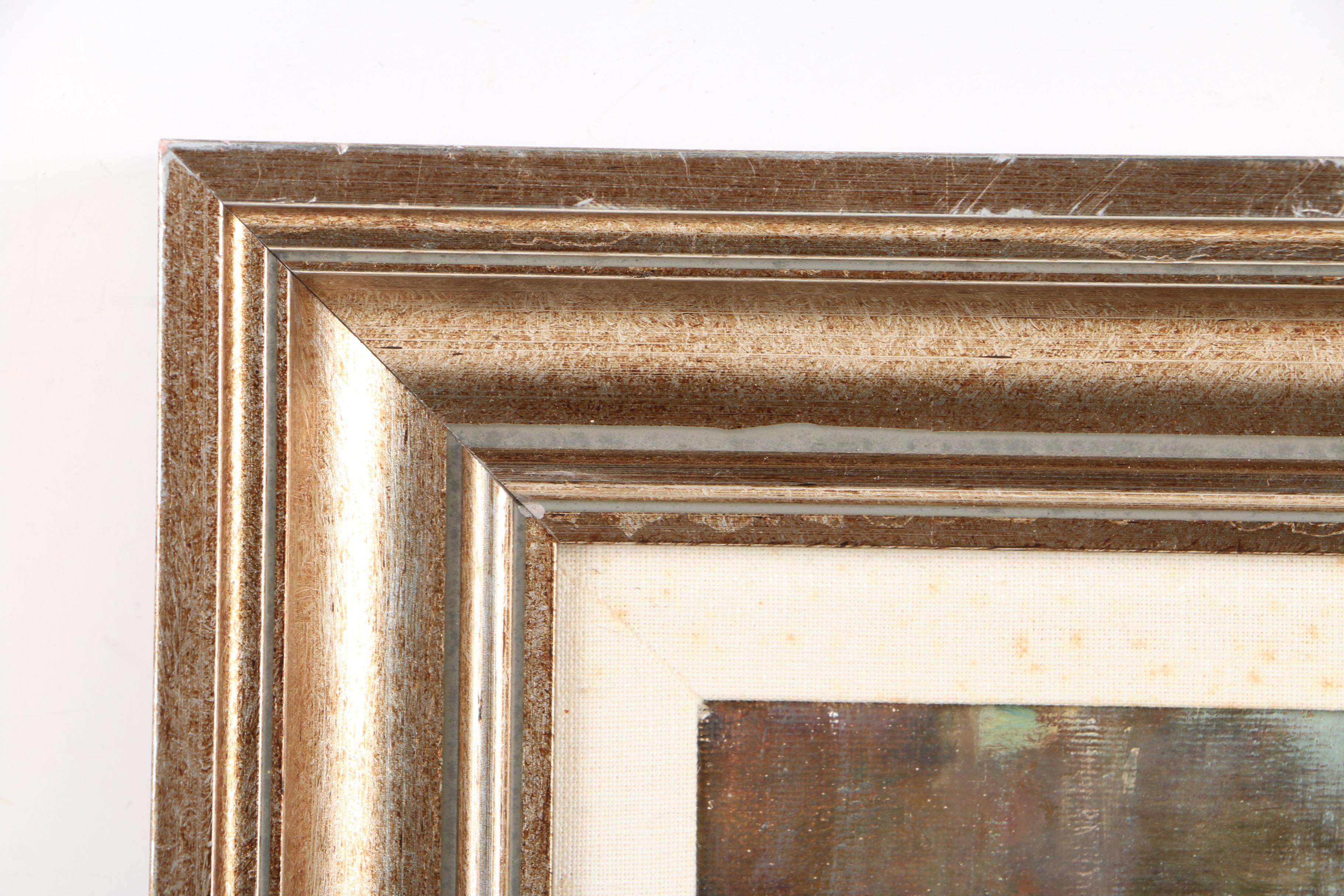 Two Signed Oil Paintings on Canvas Including Pierre Sorel