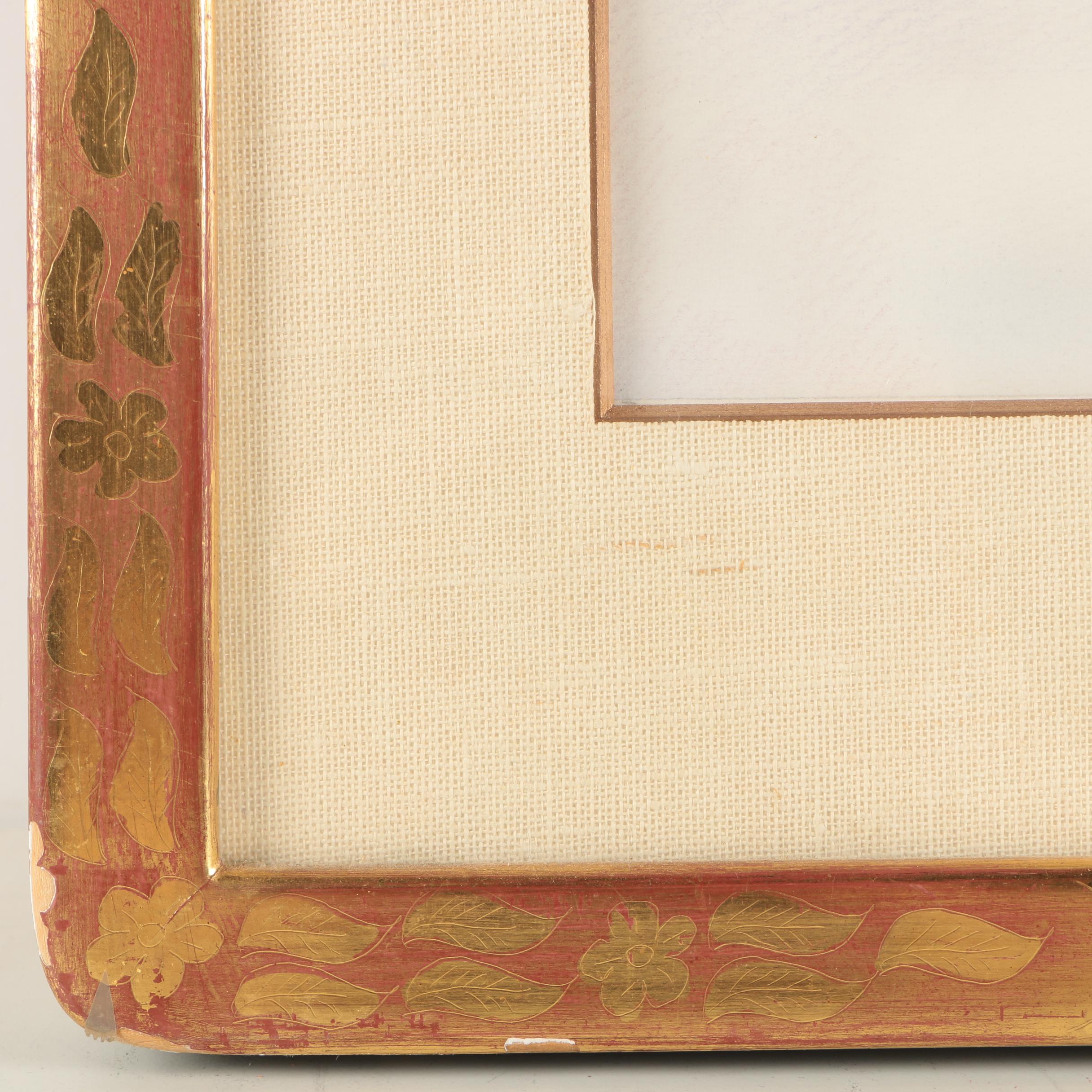 Mietje Boonen Watercolor Painting on Paper "The Four Seasons: Winter"