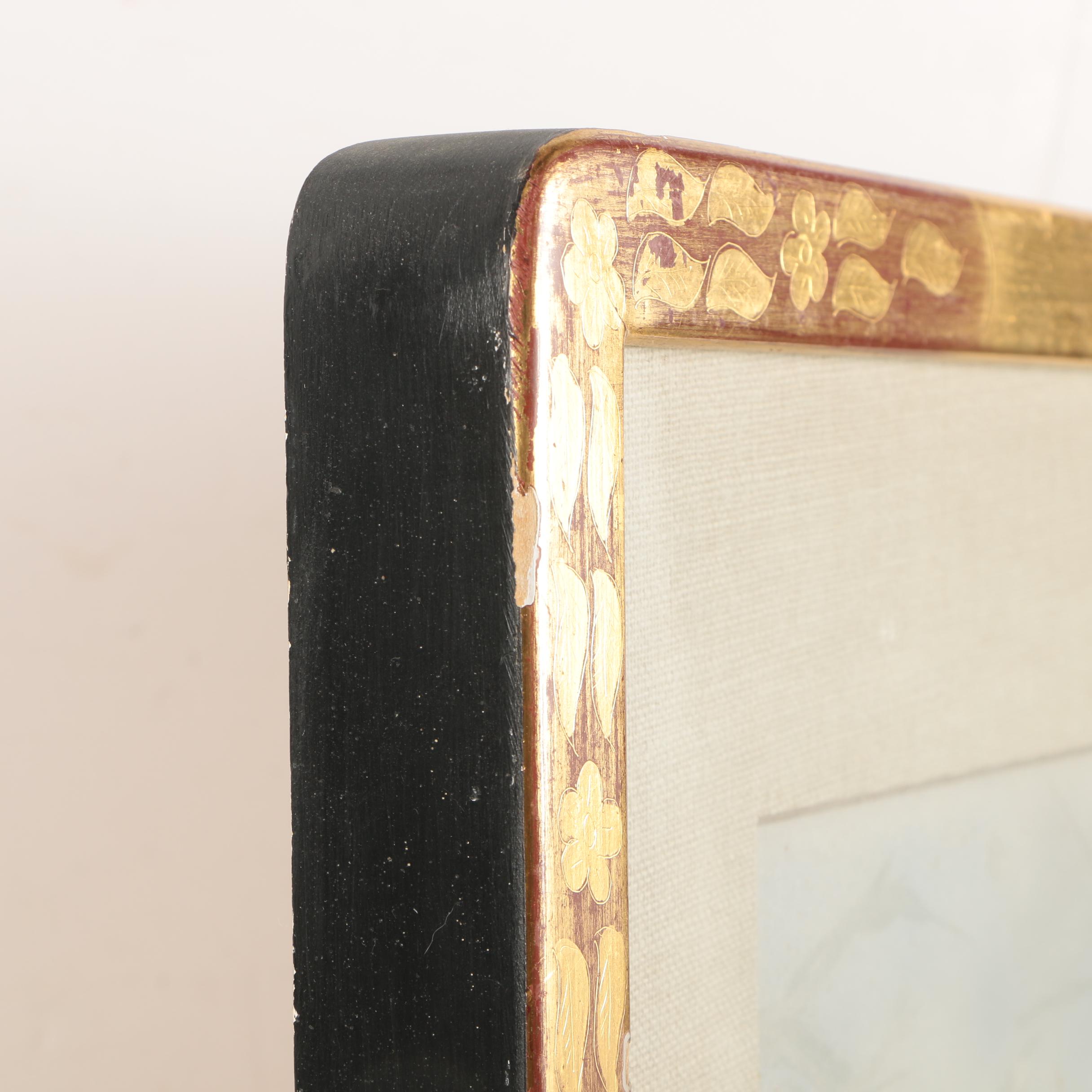 Mietje Boonen Watercolor Painting on Paper "The Four Seasons: Winter"