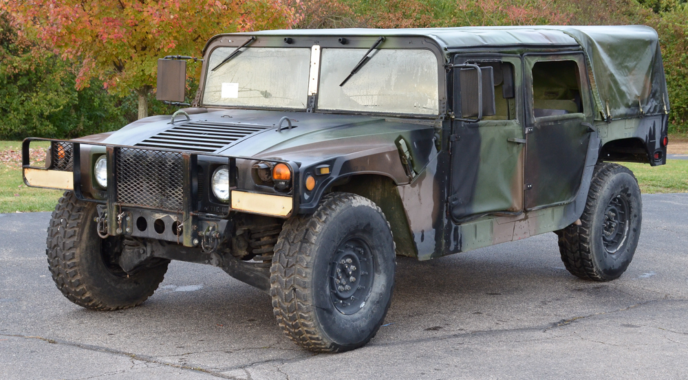 1992 AM General M998 Humvee 1-1/4 Ton Utility Truck