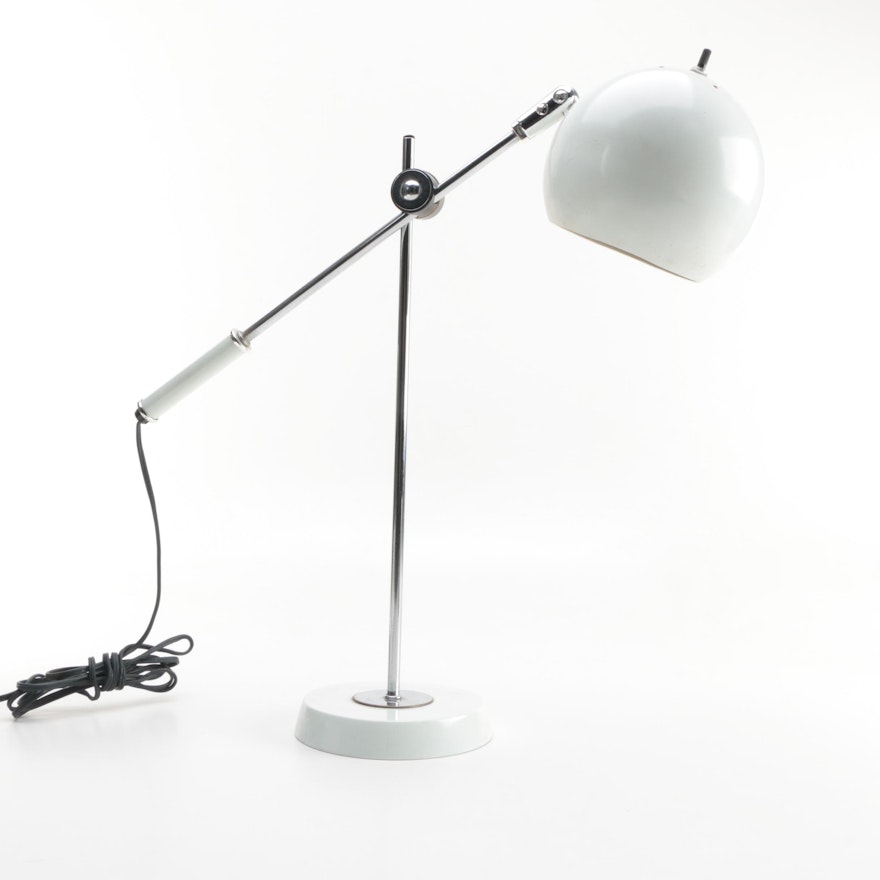 Vintage "Orbiter" Style Desk Lamp