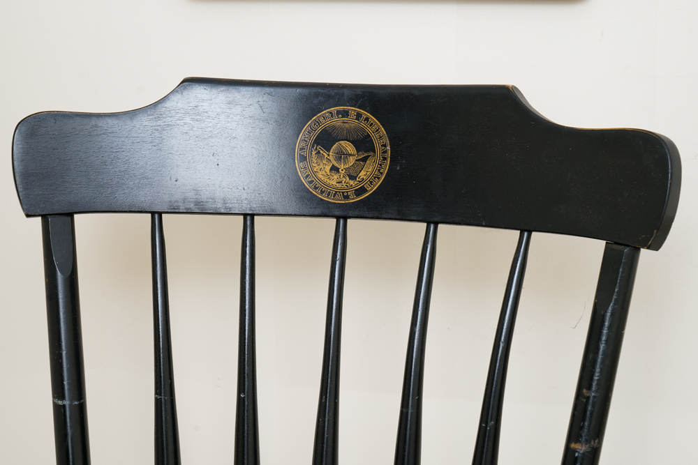 Williams College Commemorative Hitchcock Style Chair