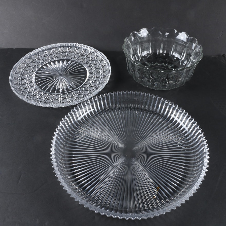 Pressed Glass Tableware