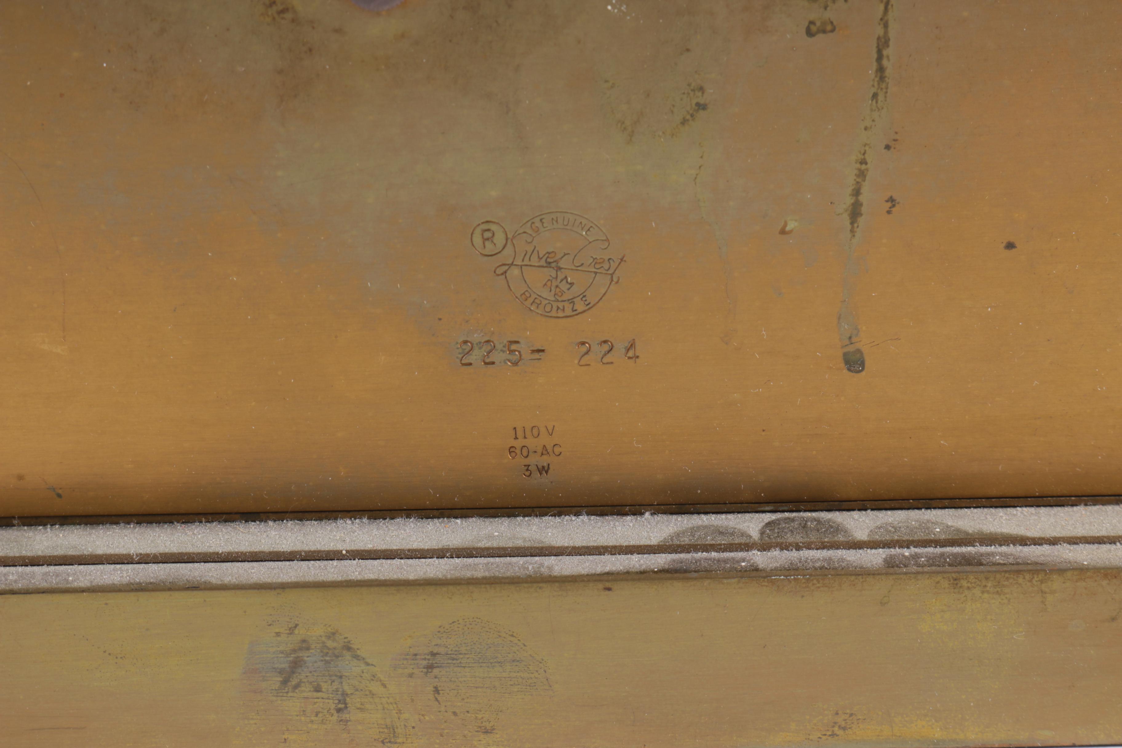 Seth Thomas Desk Clock and Westclox Art Deco Clock