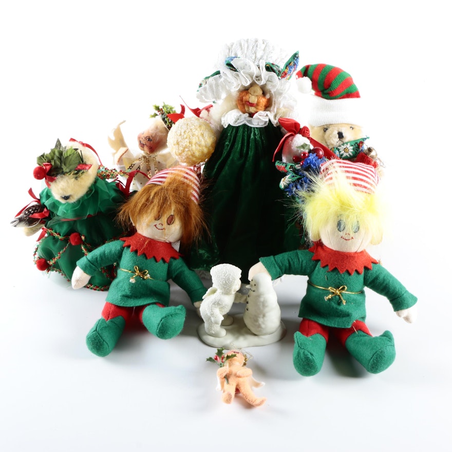 Christmas Figurines and Dolls