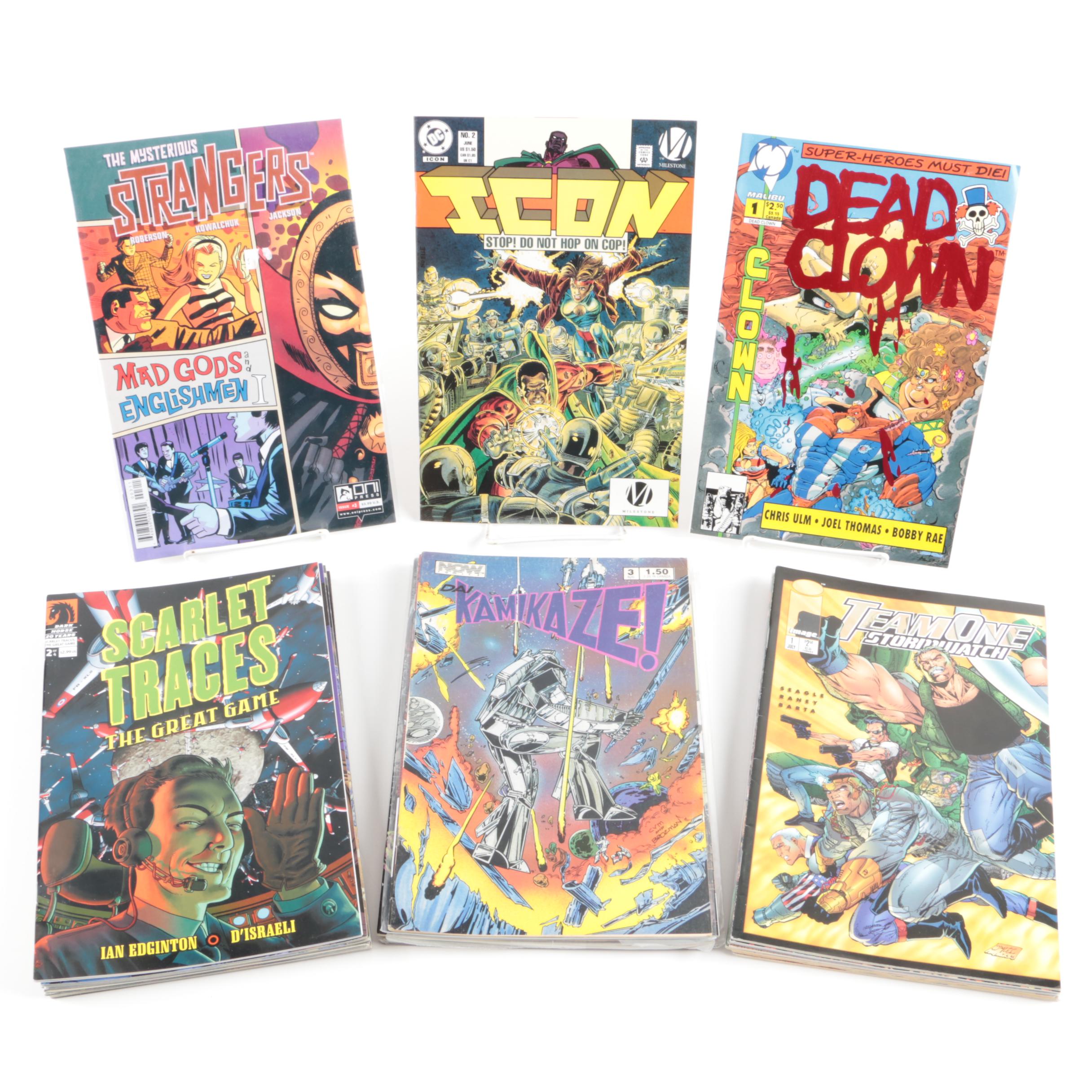 Assorted Modern Age Comic Books featuring "The Mercenary Sea"