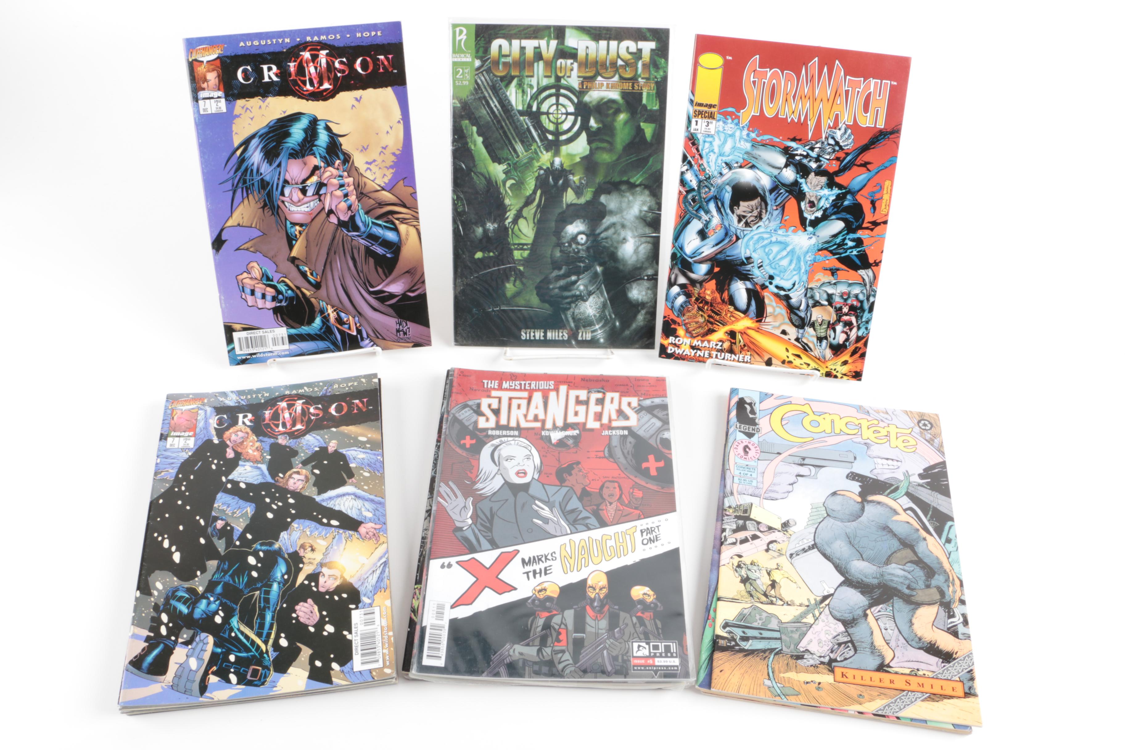 Assorted Modern Age Comic Books featuring "The Mercenary Sea"