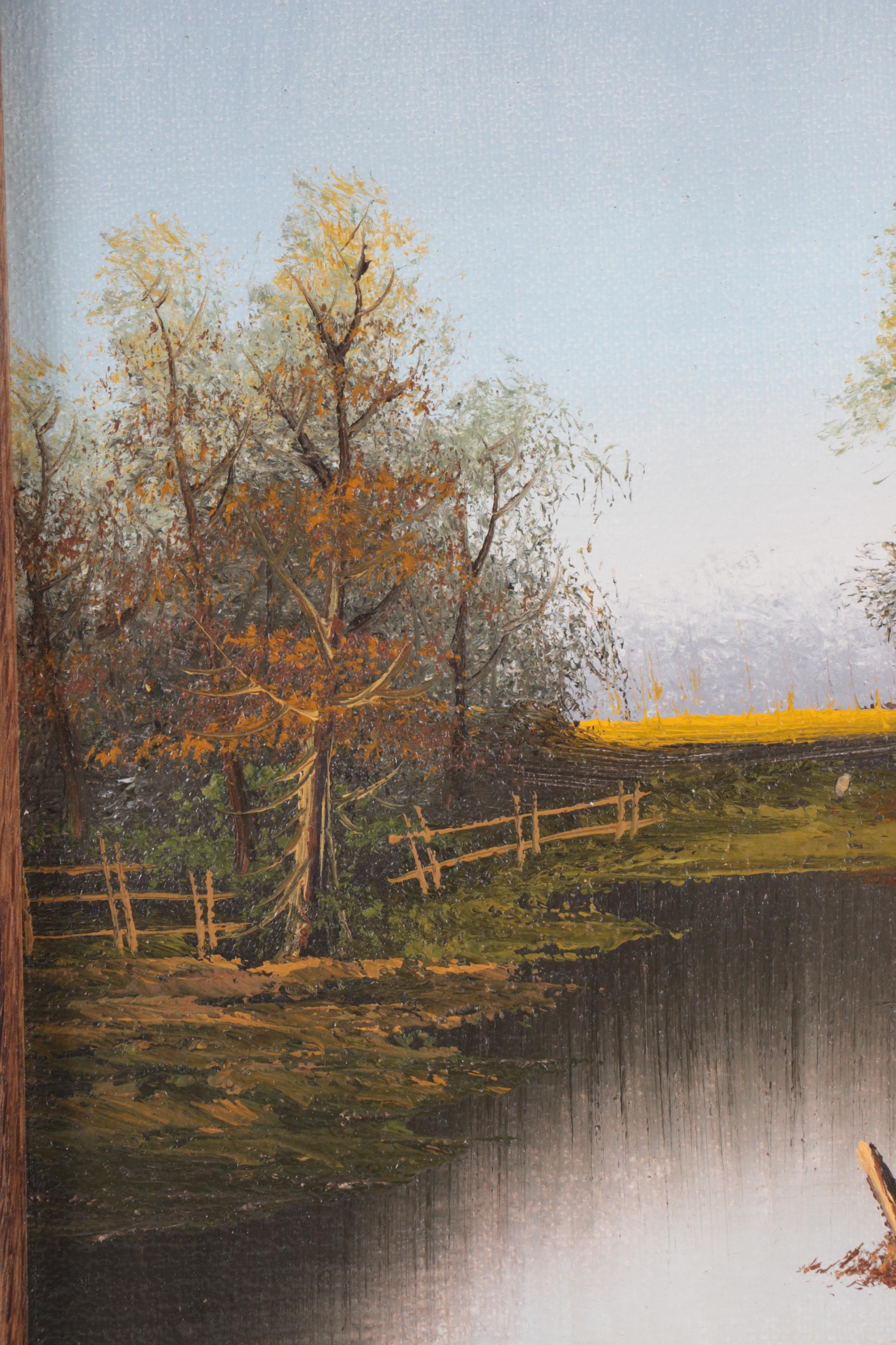 Koenig Oil Painting on Canvas Landscape