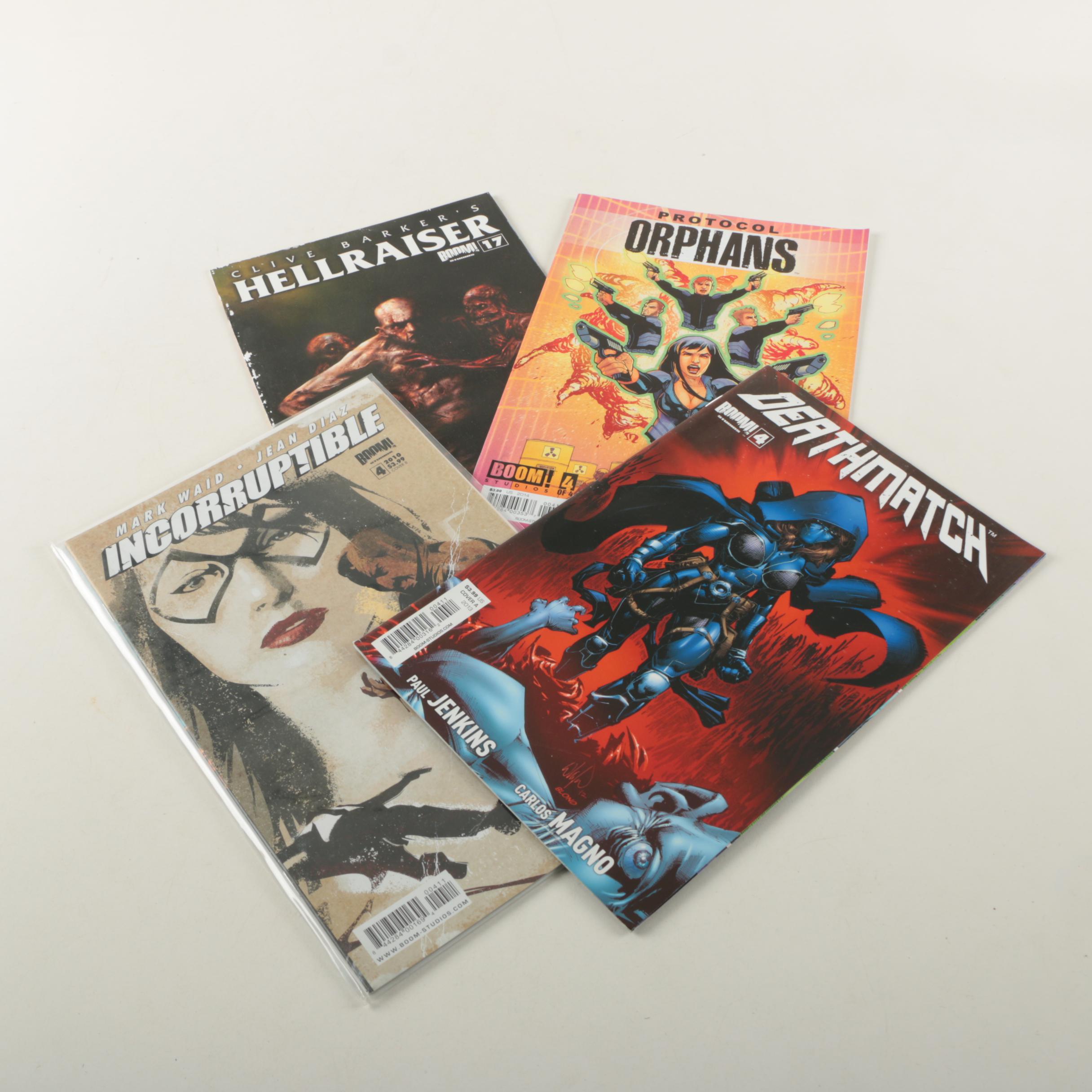 Boom Studios Comics Including "Irredeemable" and "Incorruptible"