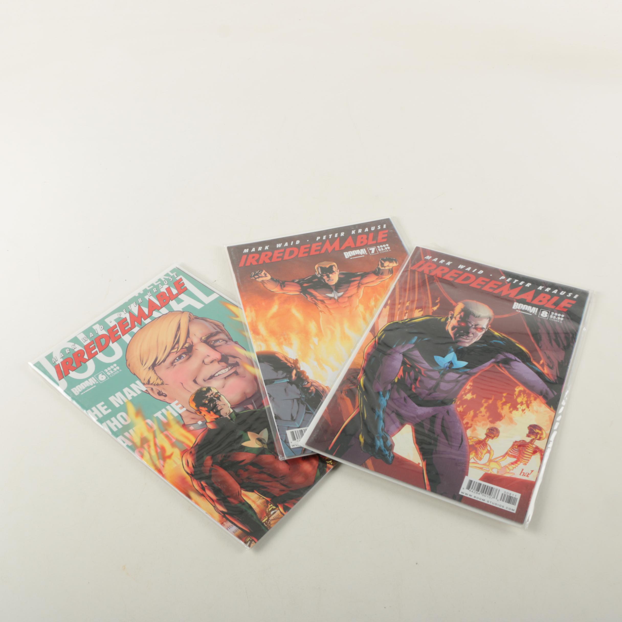 Boom Studios Comics Including "Irredeemable" and "Incorruptible"
