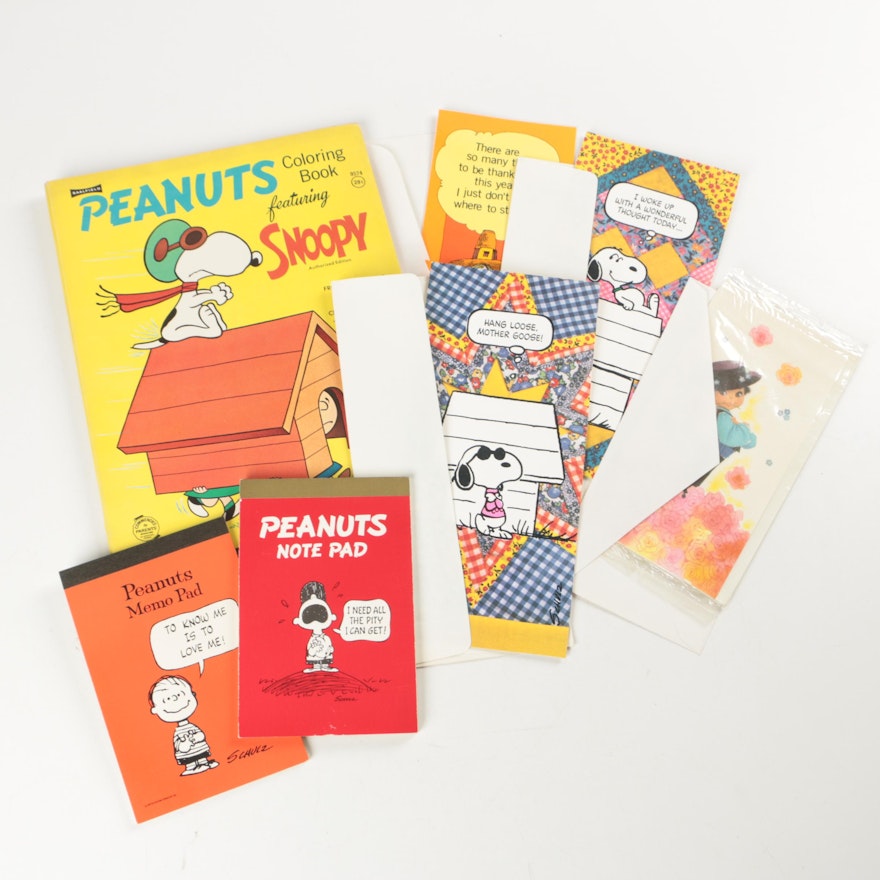 "Peanuts" Paper and Ephemera