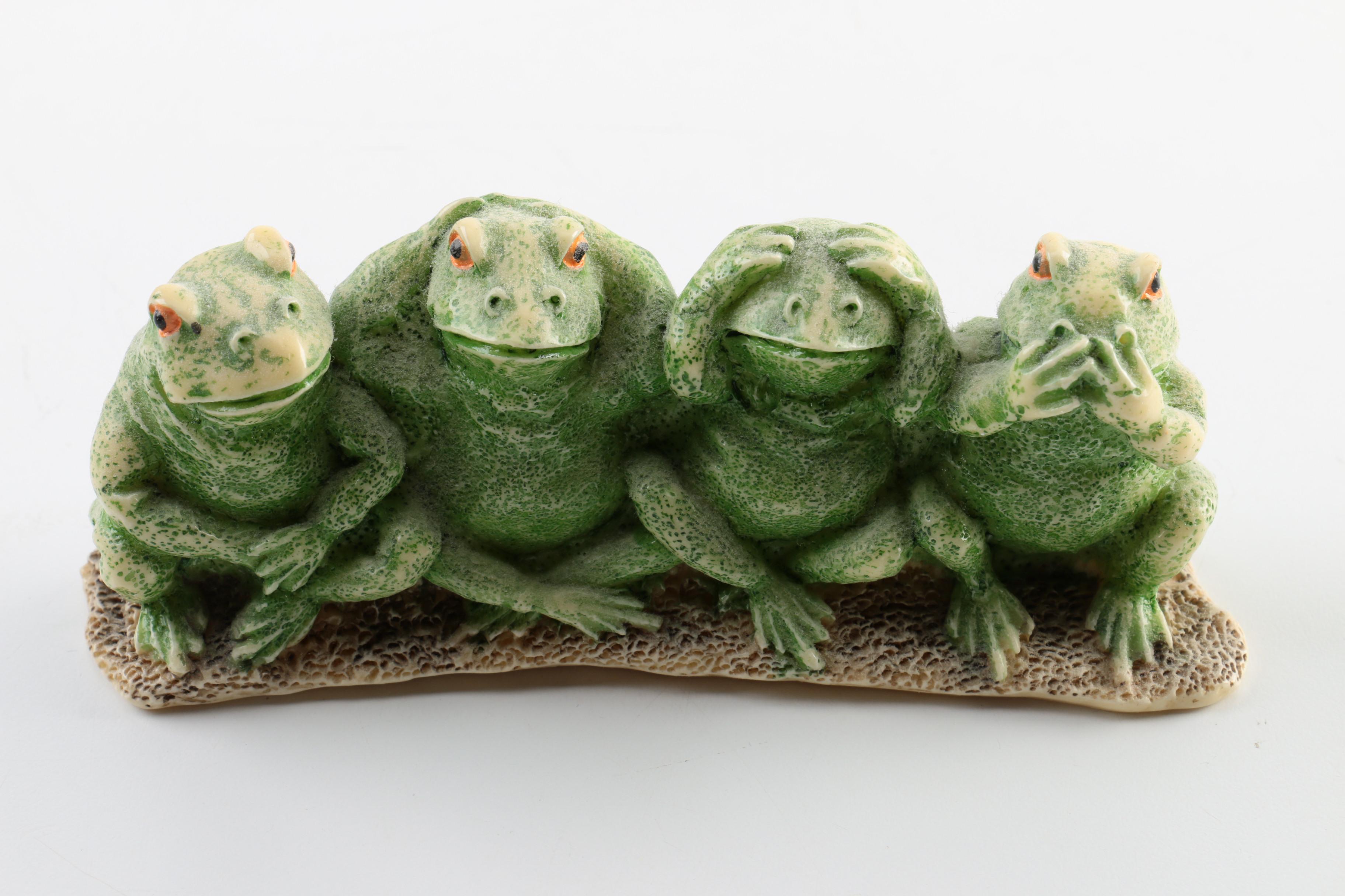 "Hear No, See No, Speak No Evil" Figurines