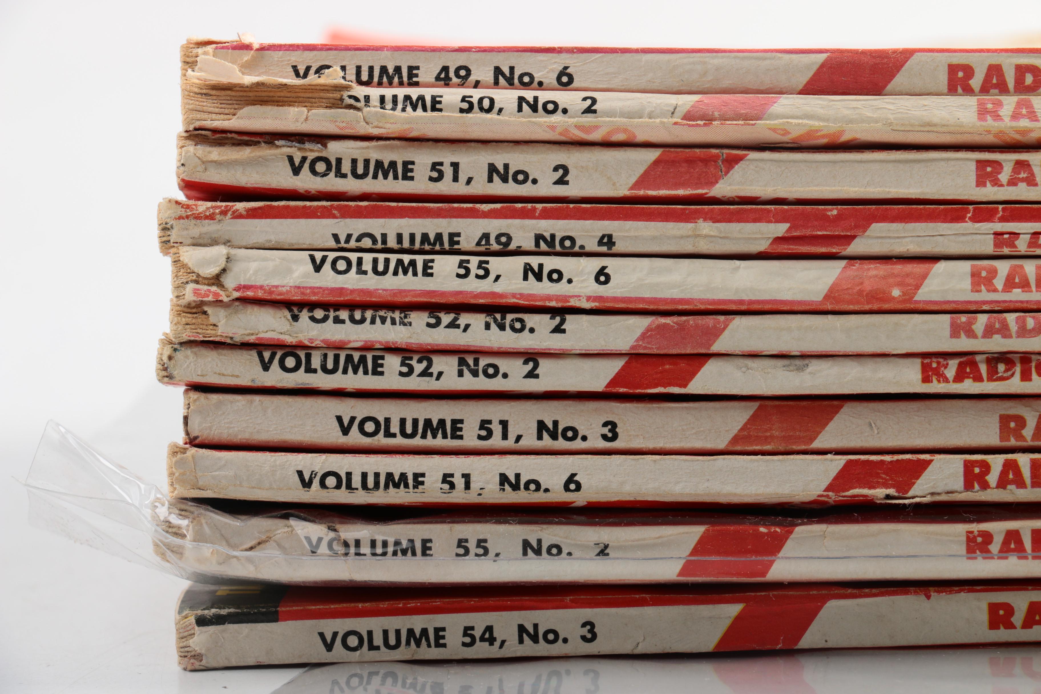 Collection of "Radio & Television News" Magazines