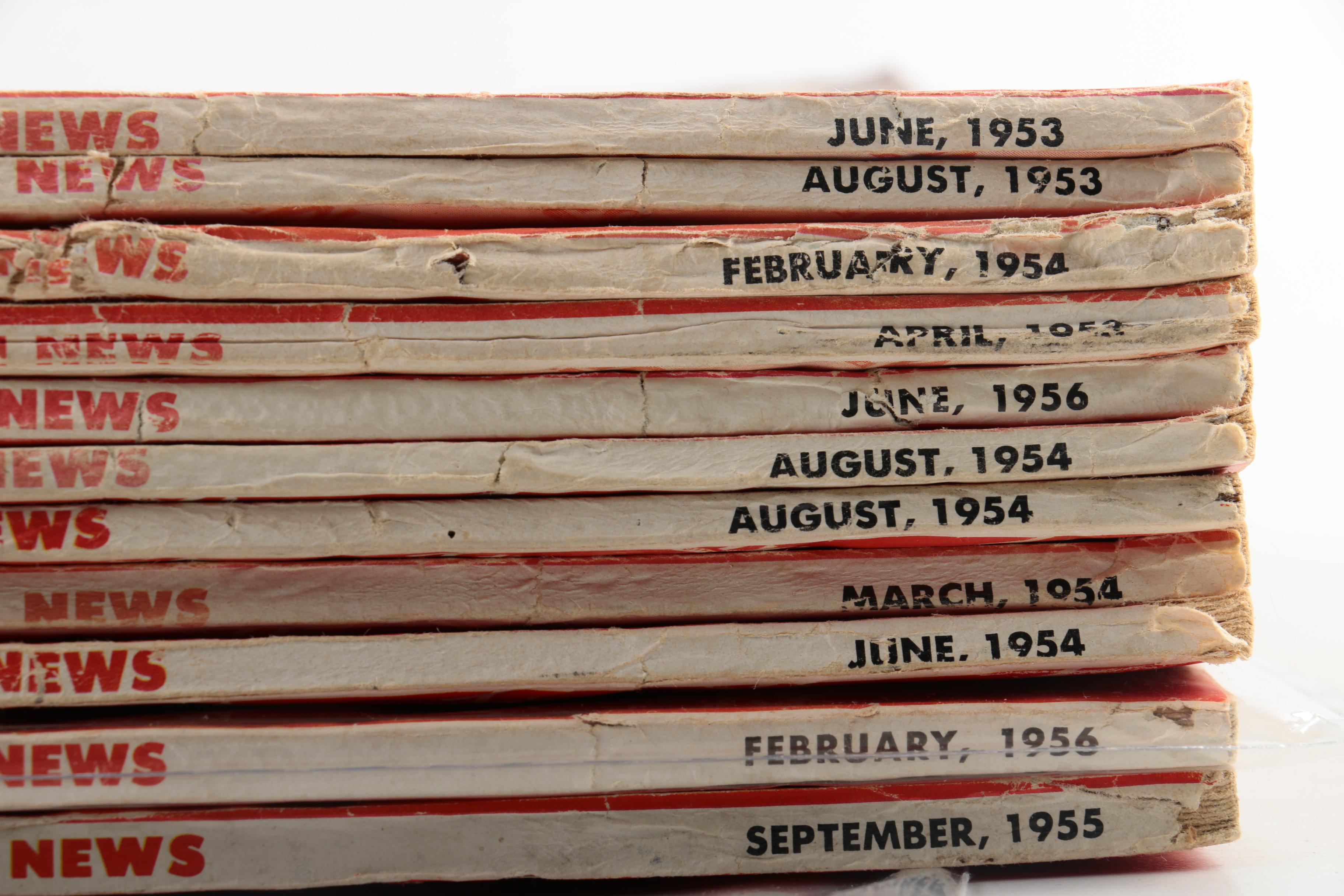 Collection of "Radio & Television News" Magazines