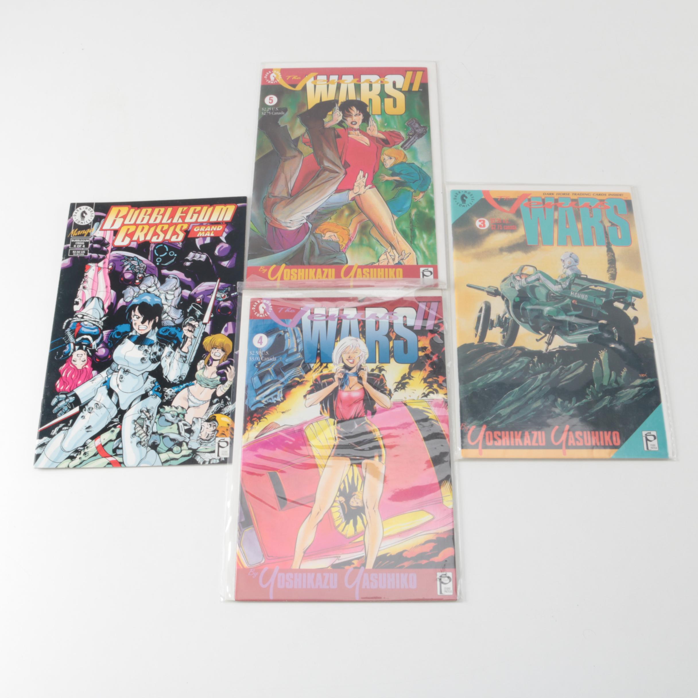 Collection of Dark Horse Comic Books featuring "The Venus Wars"