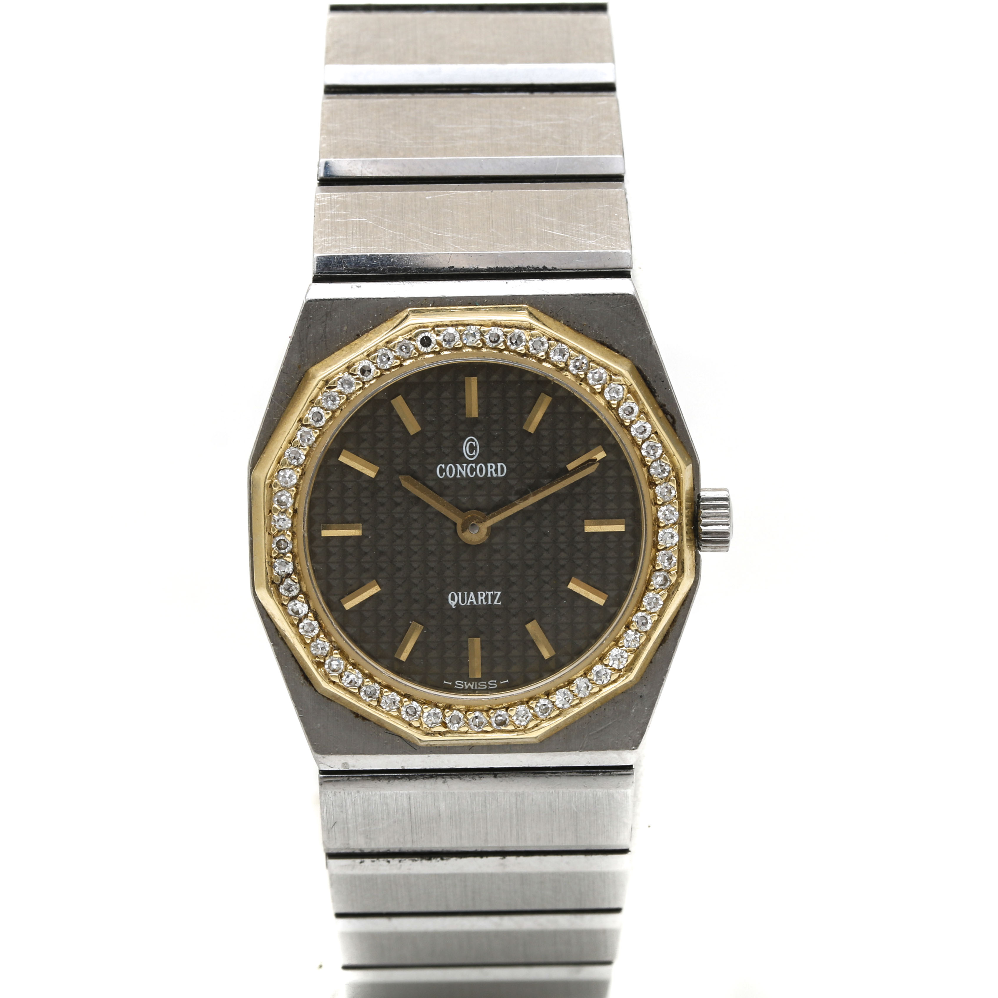 Concord Diamond Bezel Mariner Watch