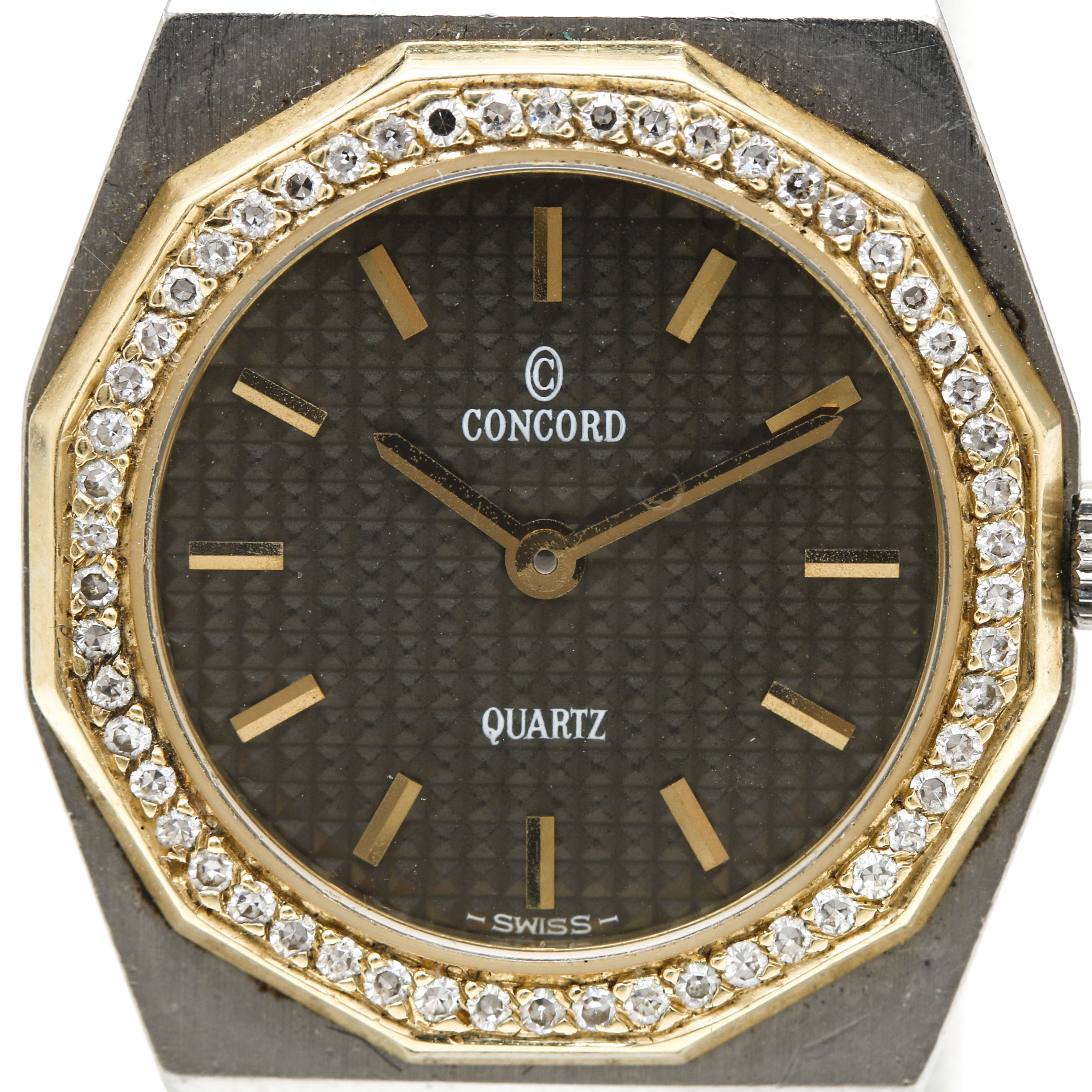Concord Diamond Bezel Mariner Watch