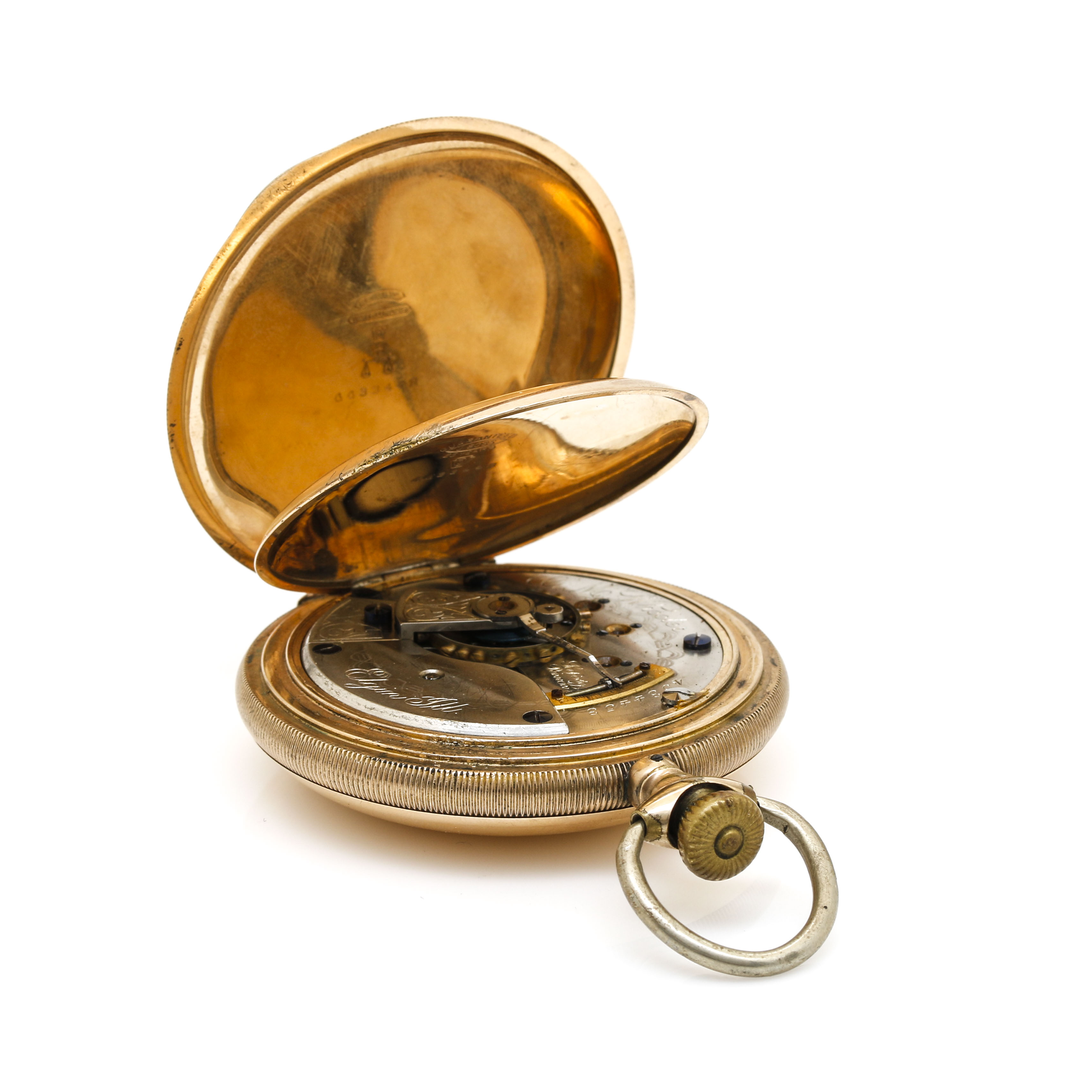 Antique Elgin Hunter Case Pocket Watch
