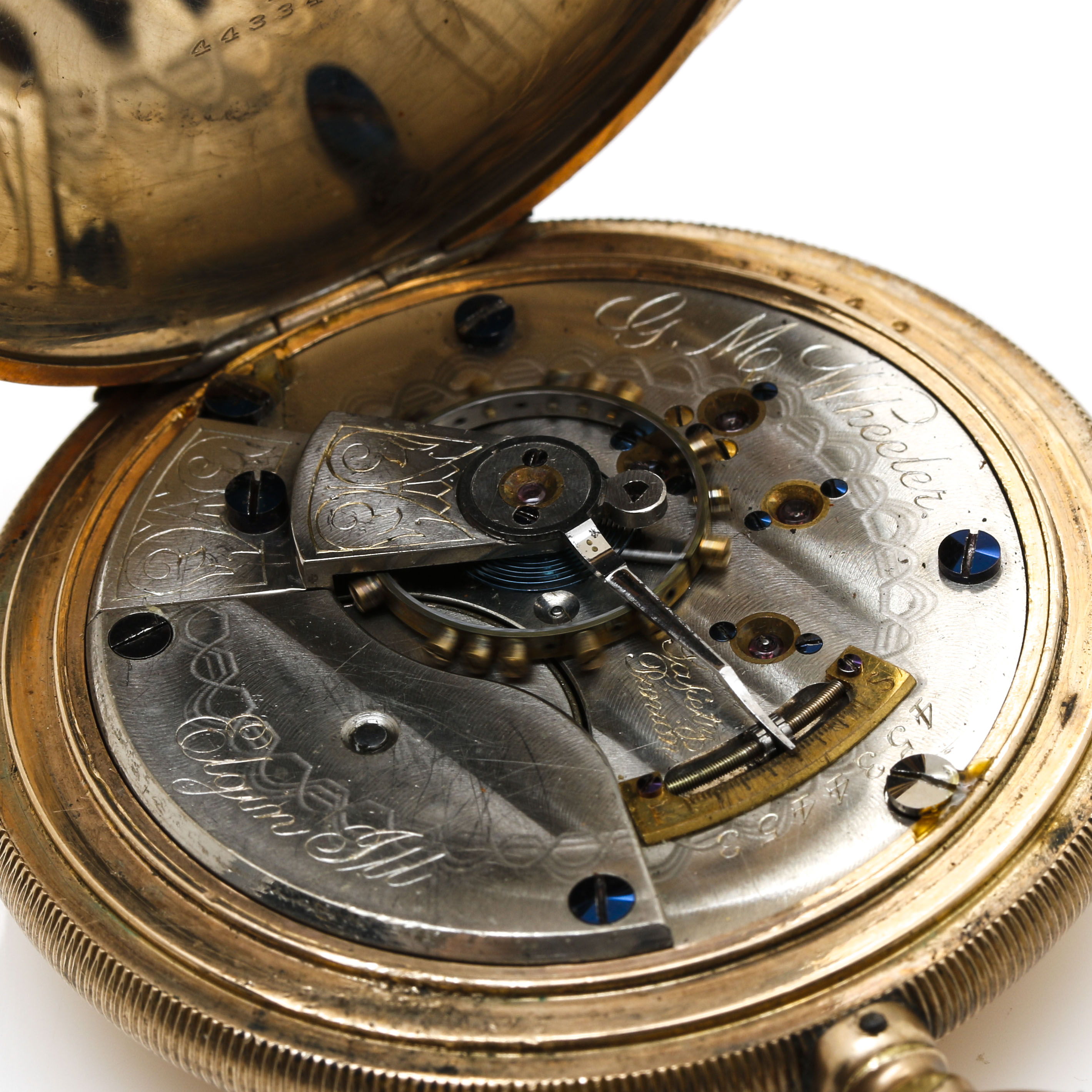 Antique Elgin Hunter Case Pocket Watch