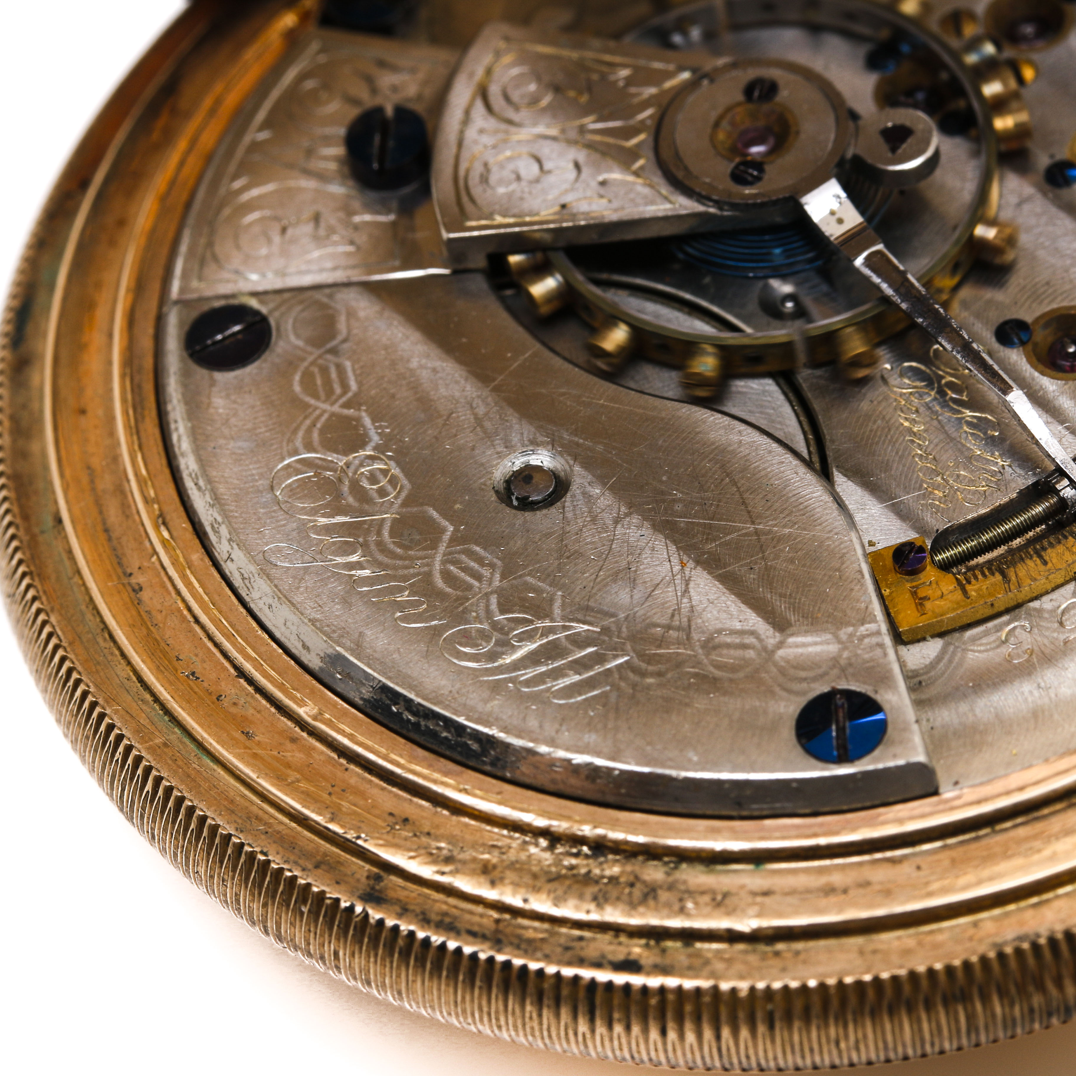 Antique Elgin Hunter Case Pocket Watch