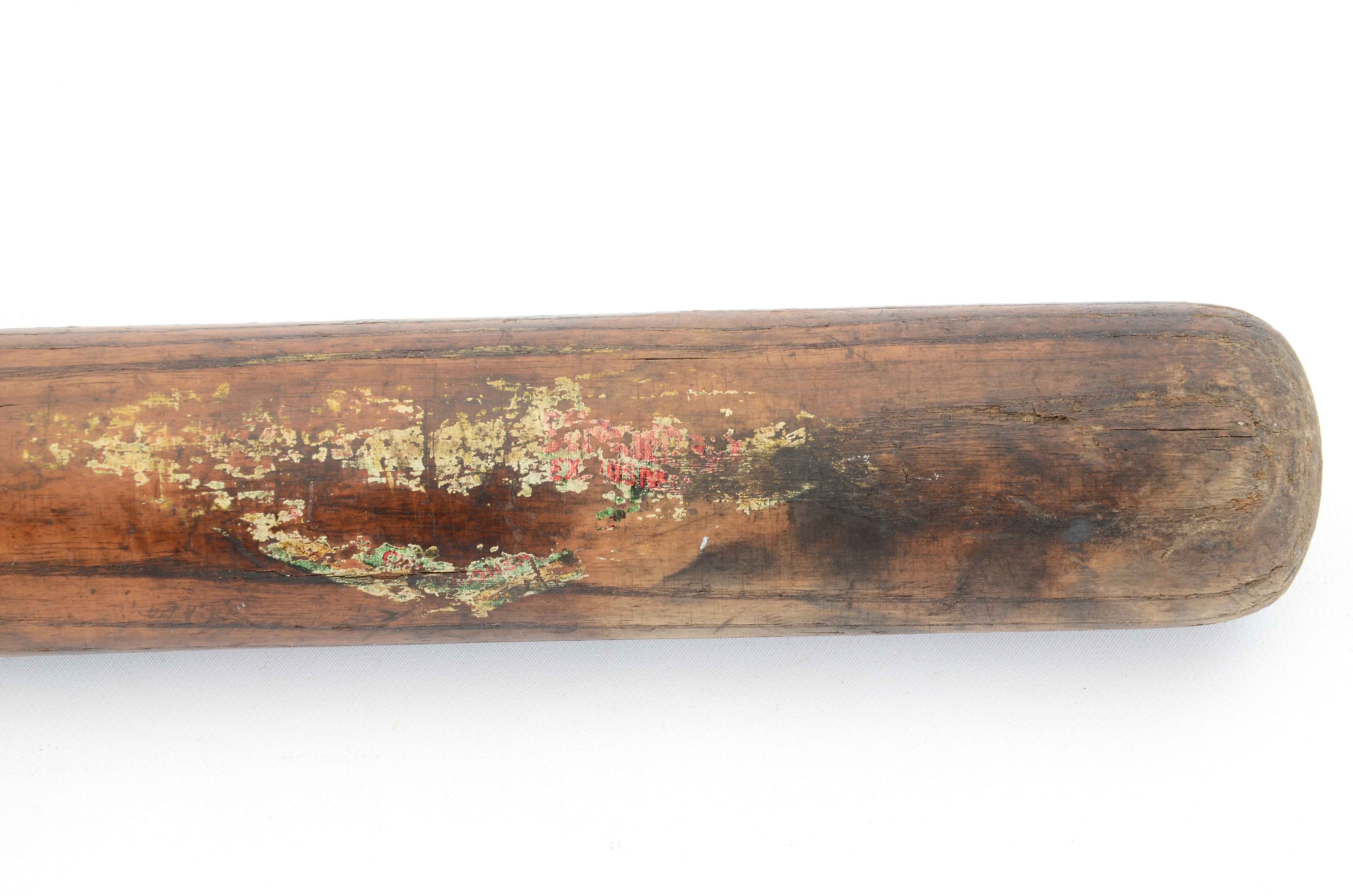Early 1900s Frank Baker Louisville Slugger Baseball Bat