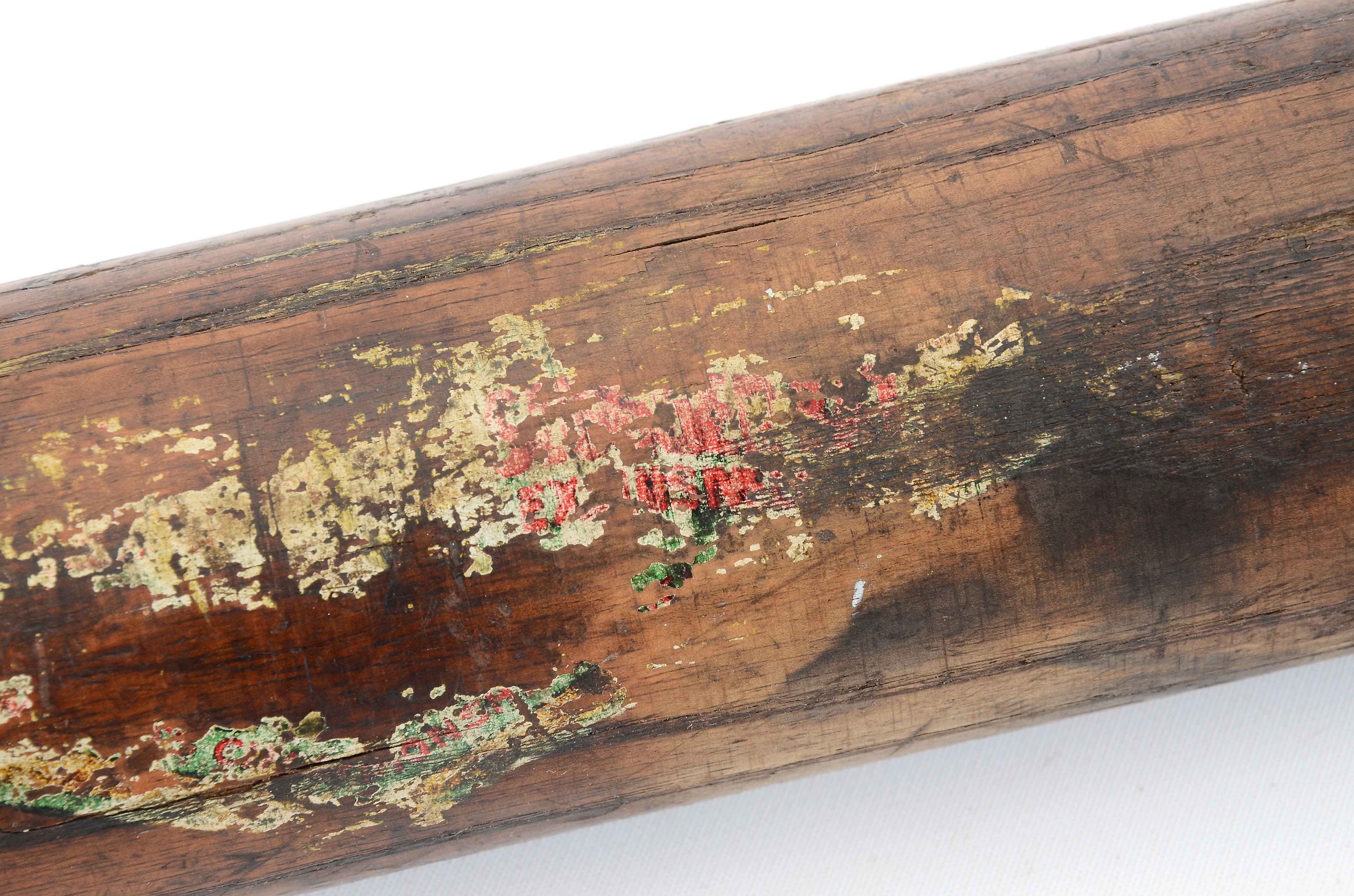 Early 1900s Frank Baker Louisville Slugger Baseball Bat