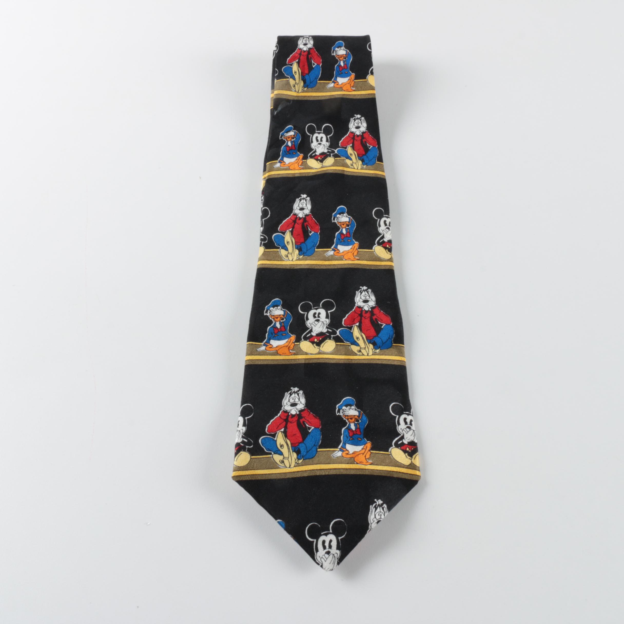 Collection of Disney Hats and Tie