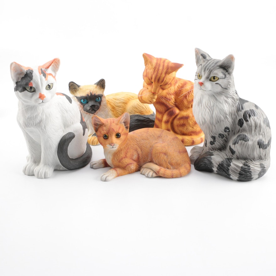 Ceramic Cat Figurines