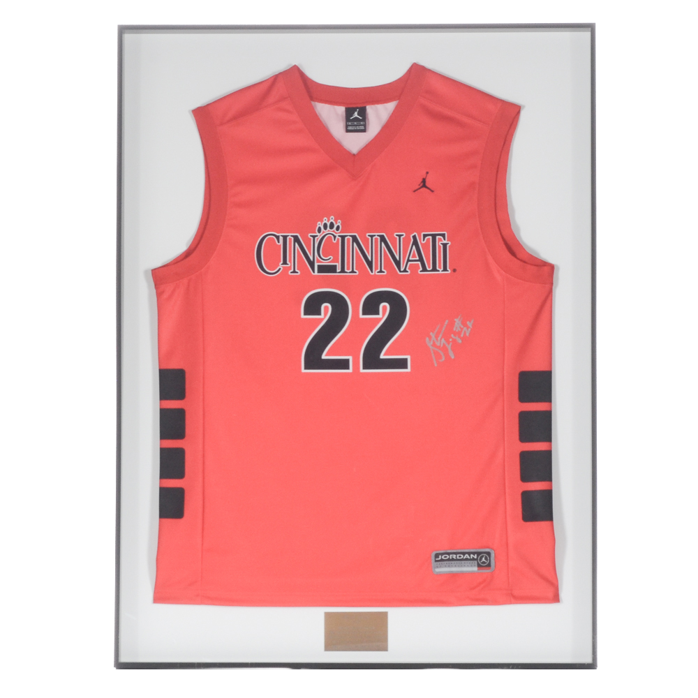 Steve Logan Autographed Bearcat Jersey Display