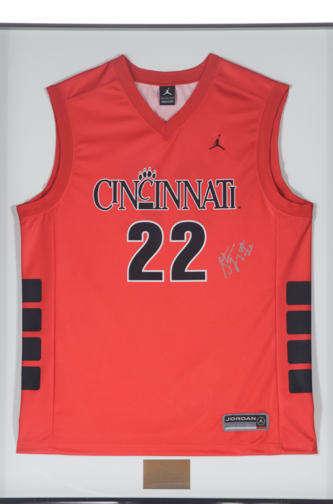 Steve Logan Autographed Bearcat Jersey Display