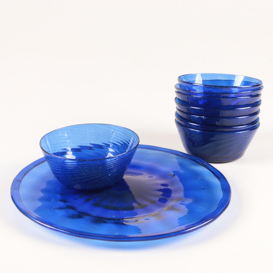 Blue Optic Glassware