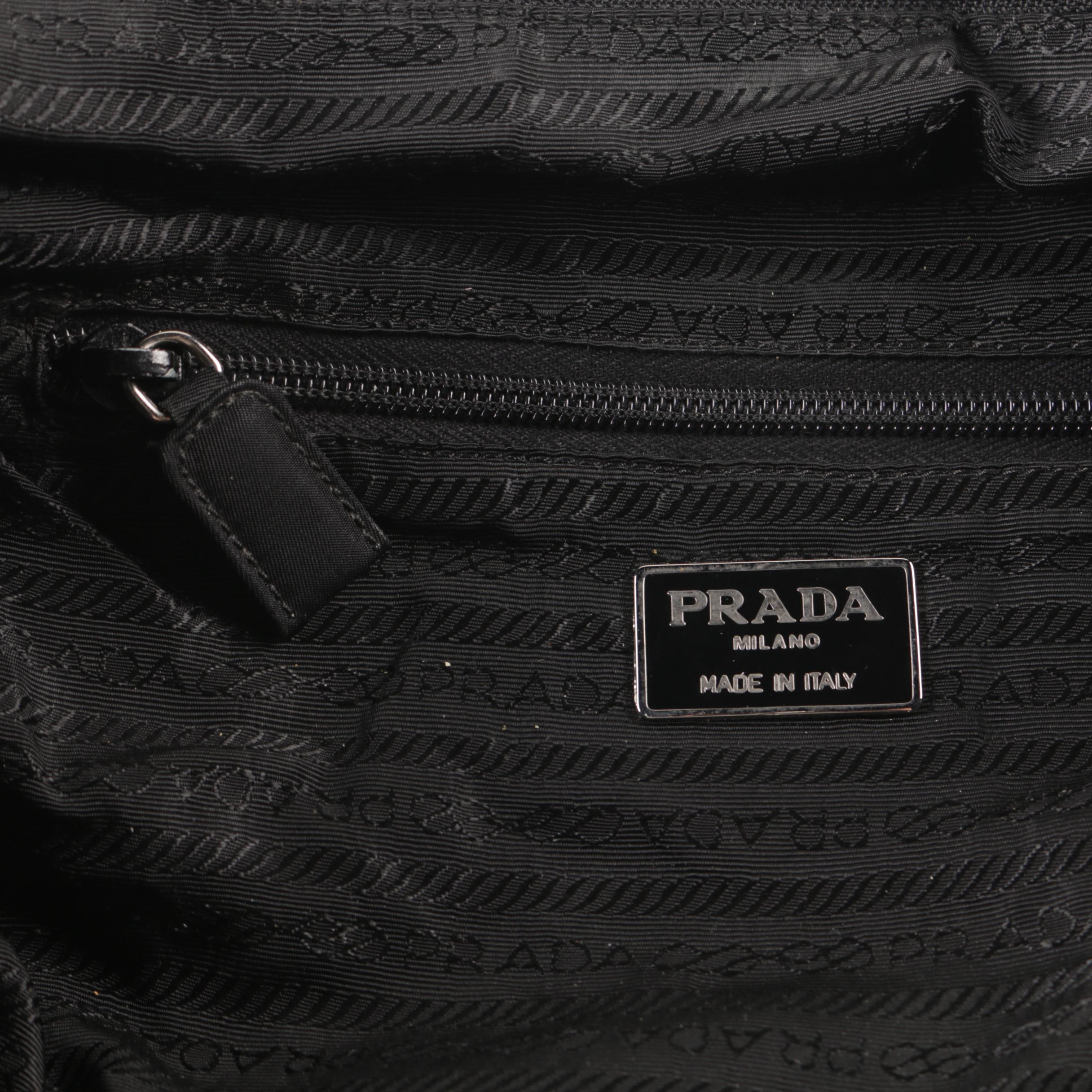 Prada Black Nylon Bags
