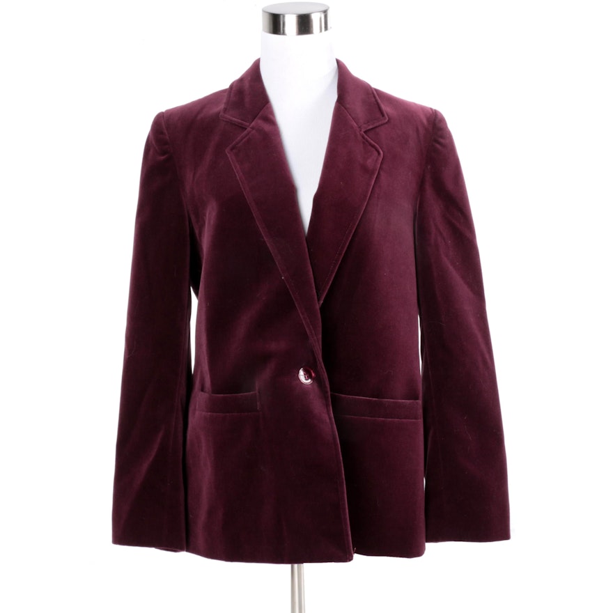 Women's Koret Burgundy Suit Jacket