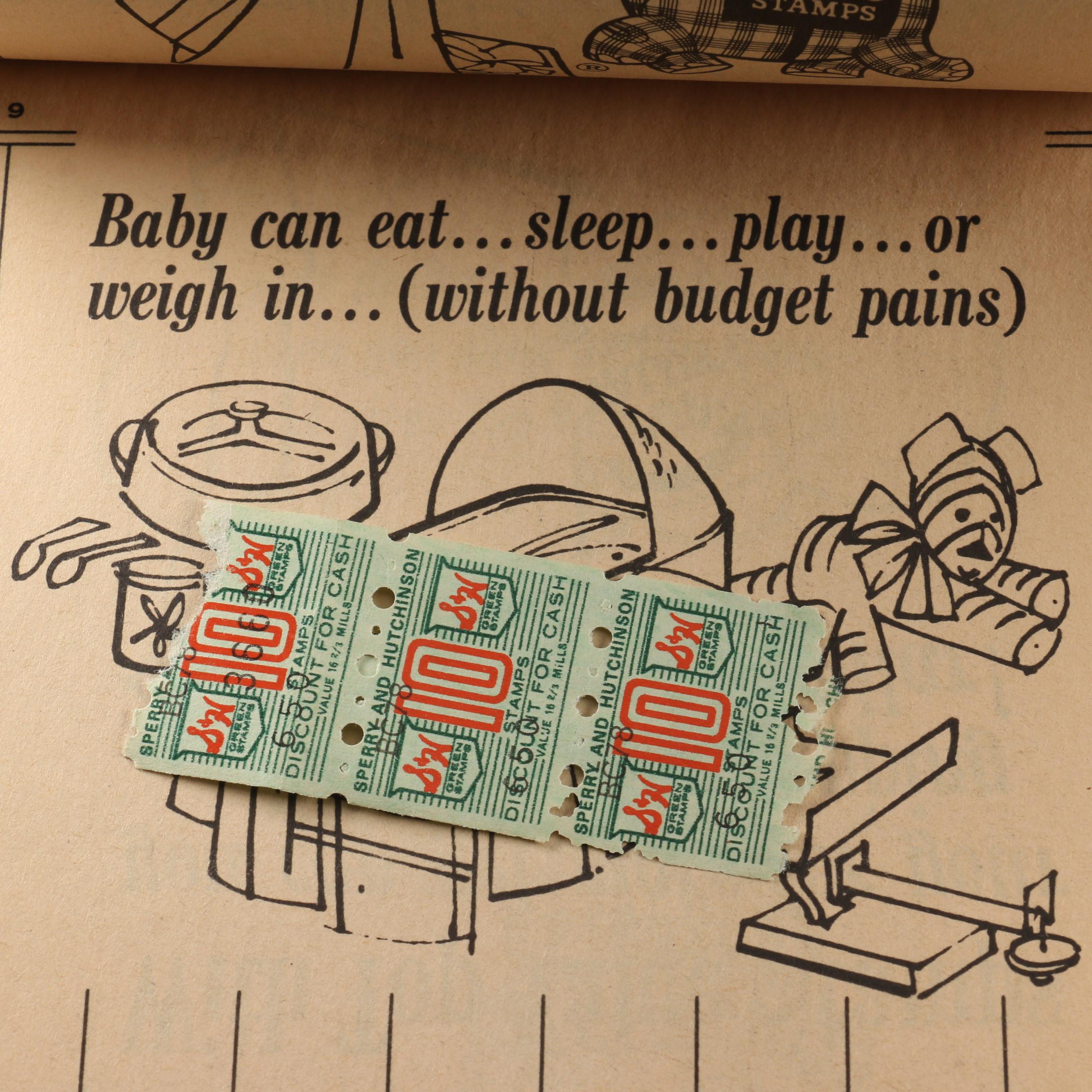 Trading Stamp Books with Stamps