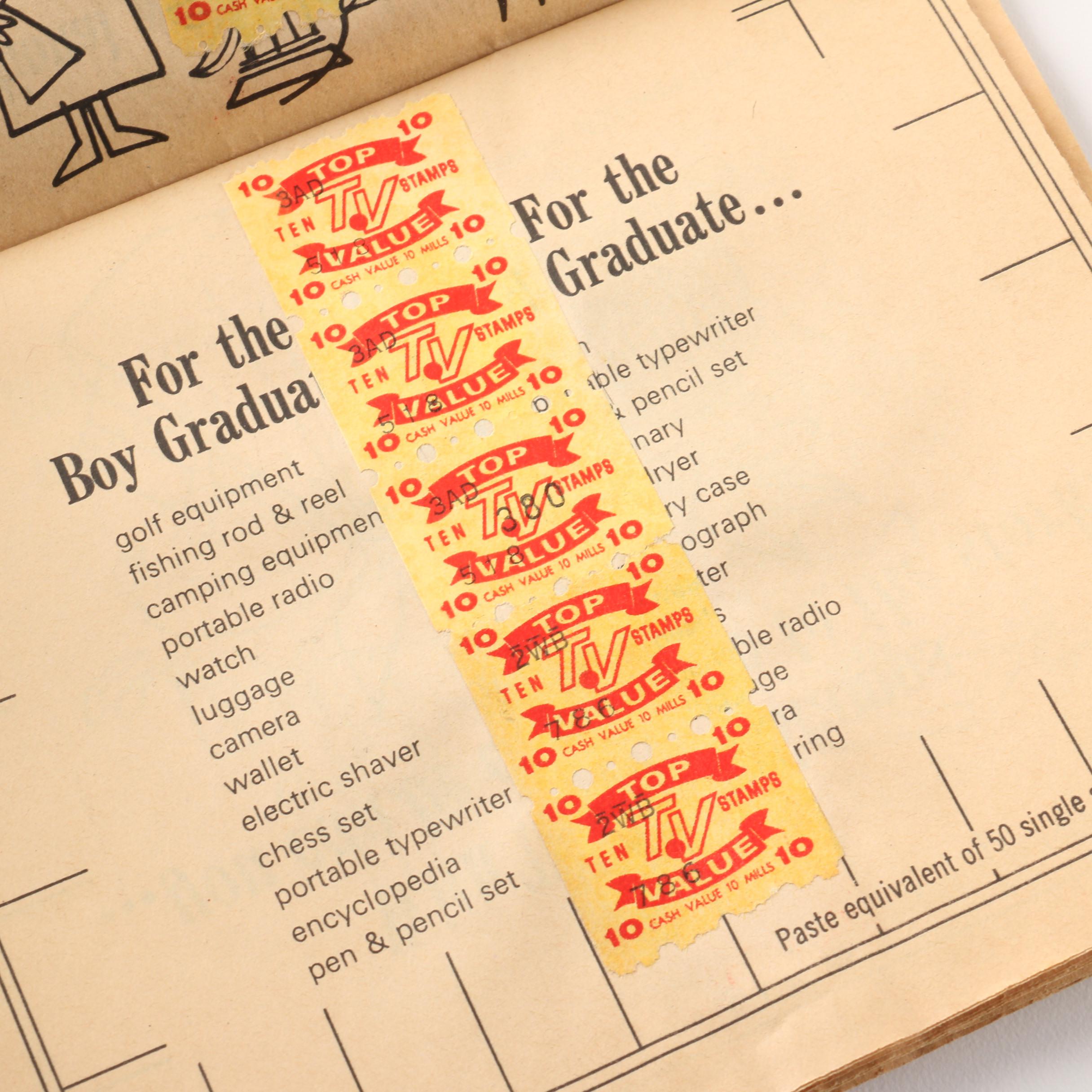 Trading Stamp Books with Stamps