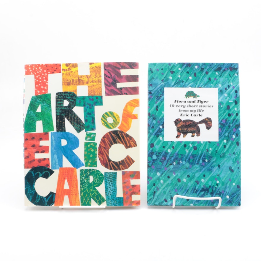 Pair of Signed First Edition Eric Carle Books