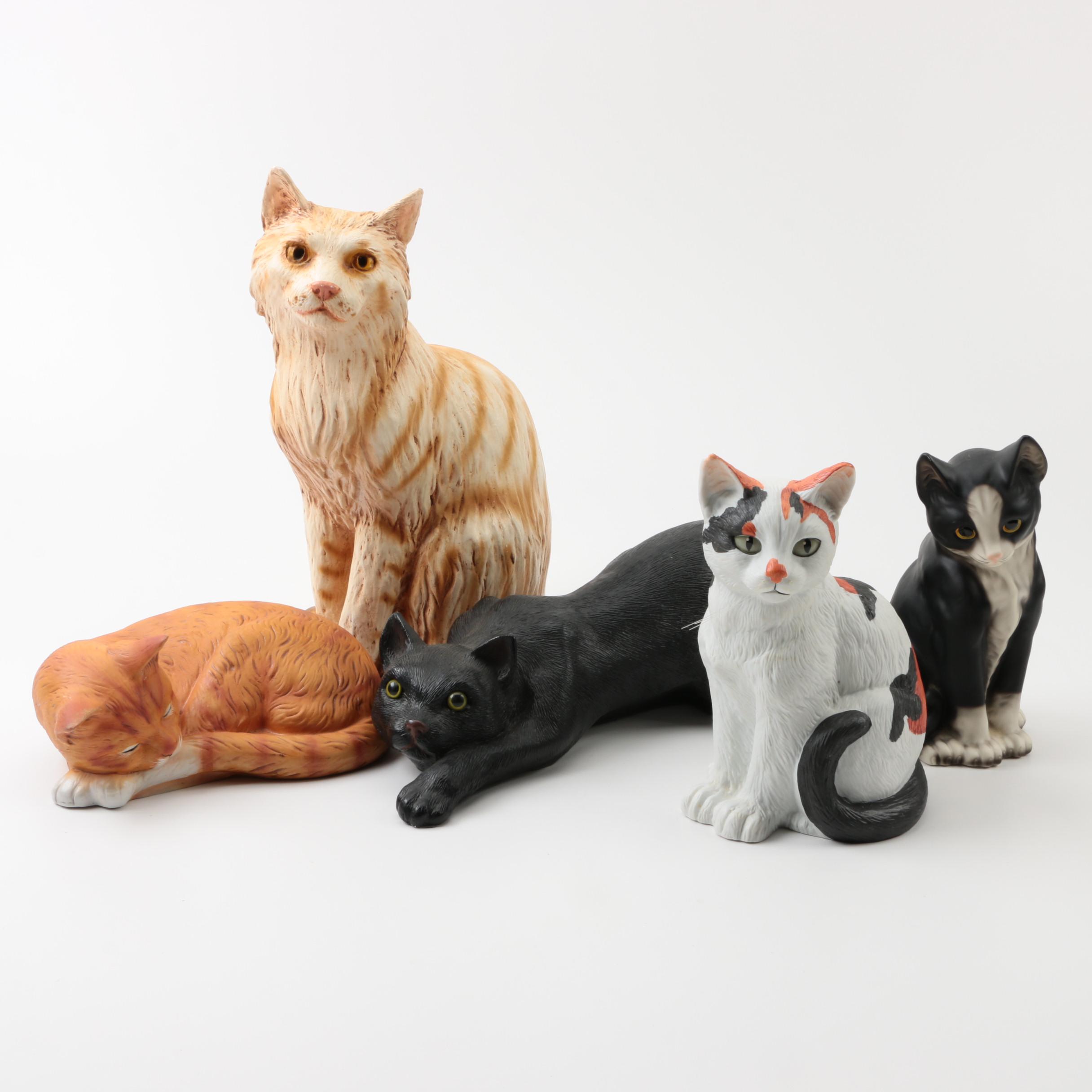 Ceramic Cat Figurines