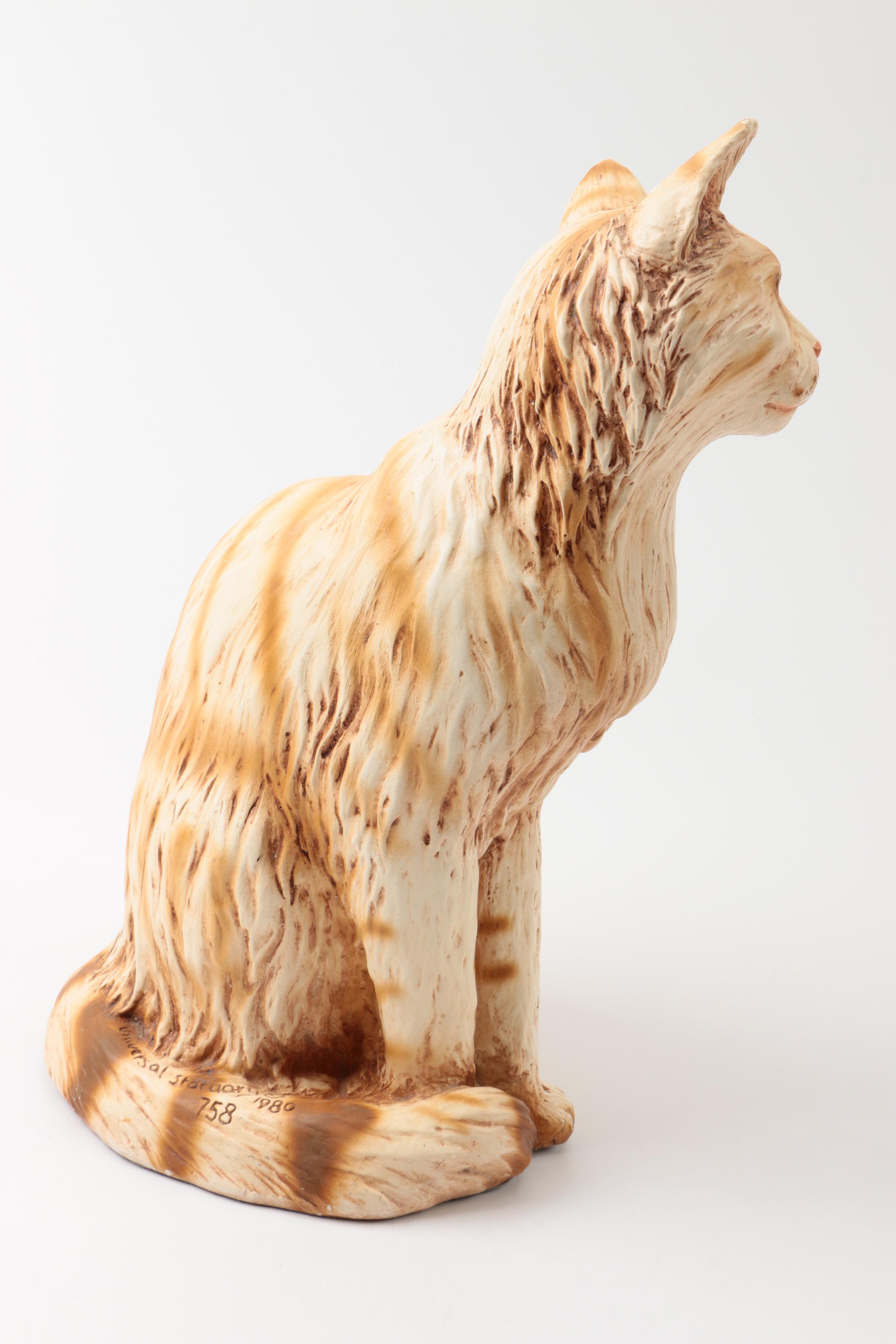 Ceramic Cat Figurines