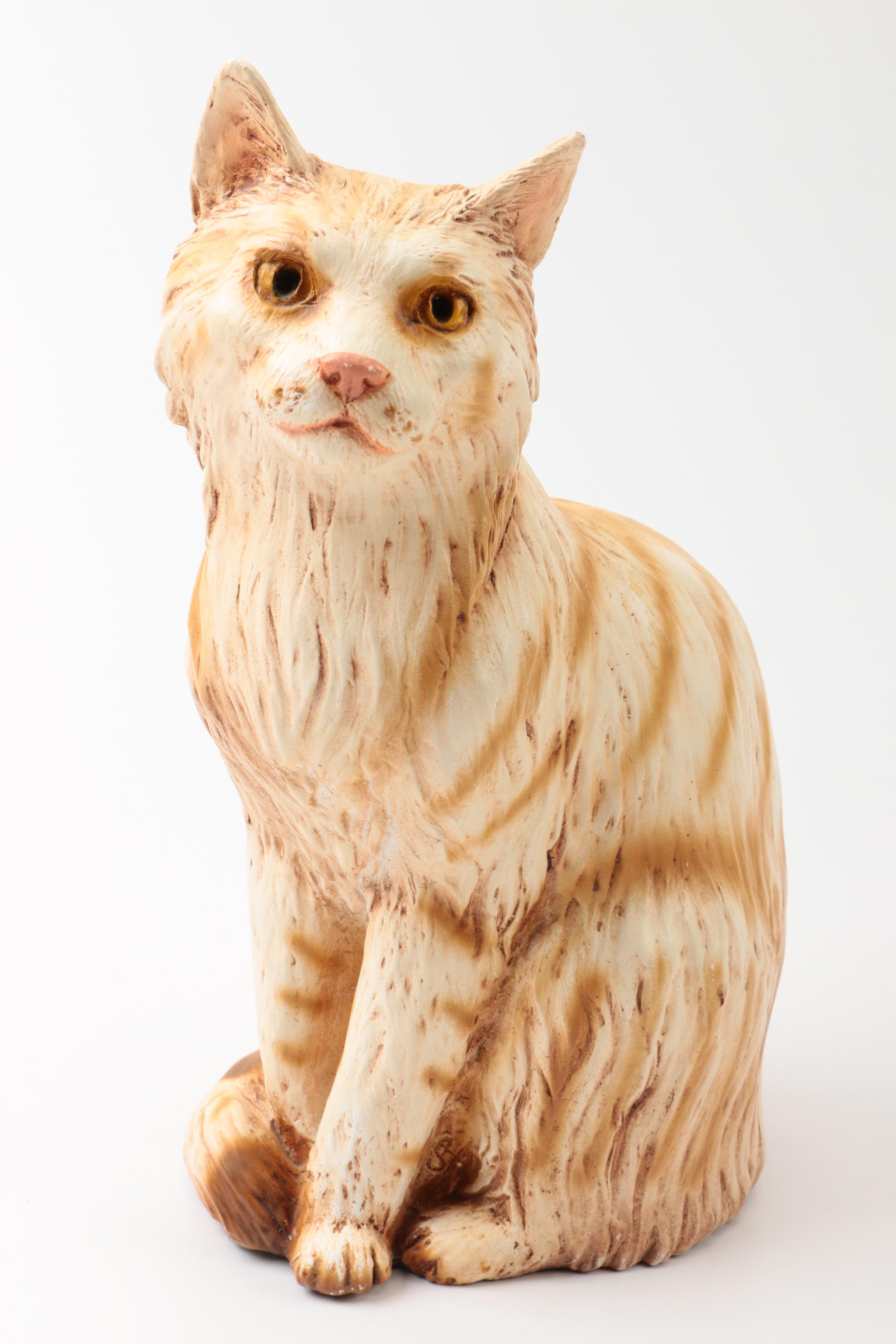 Ceramic Cat Figurines
