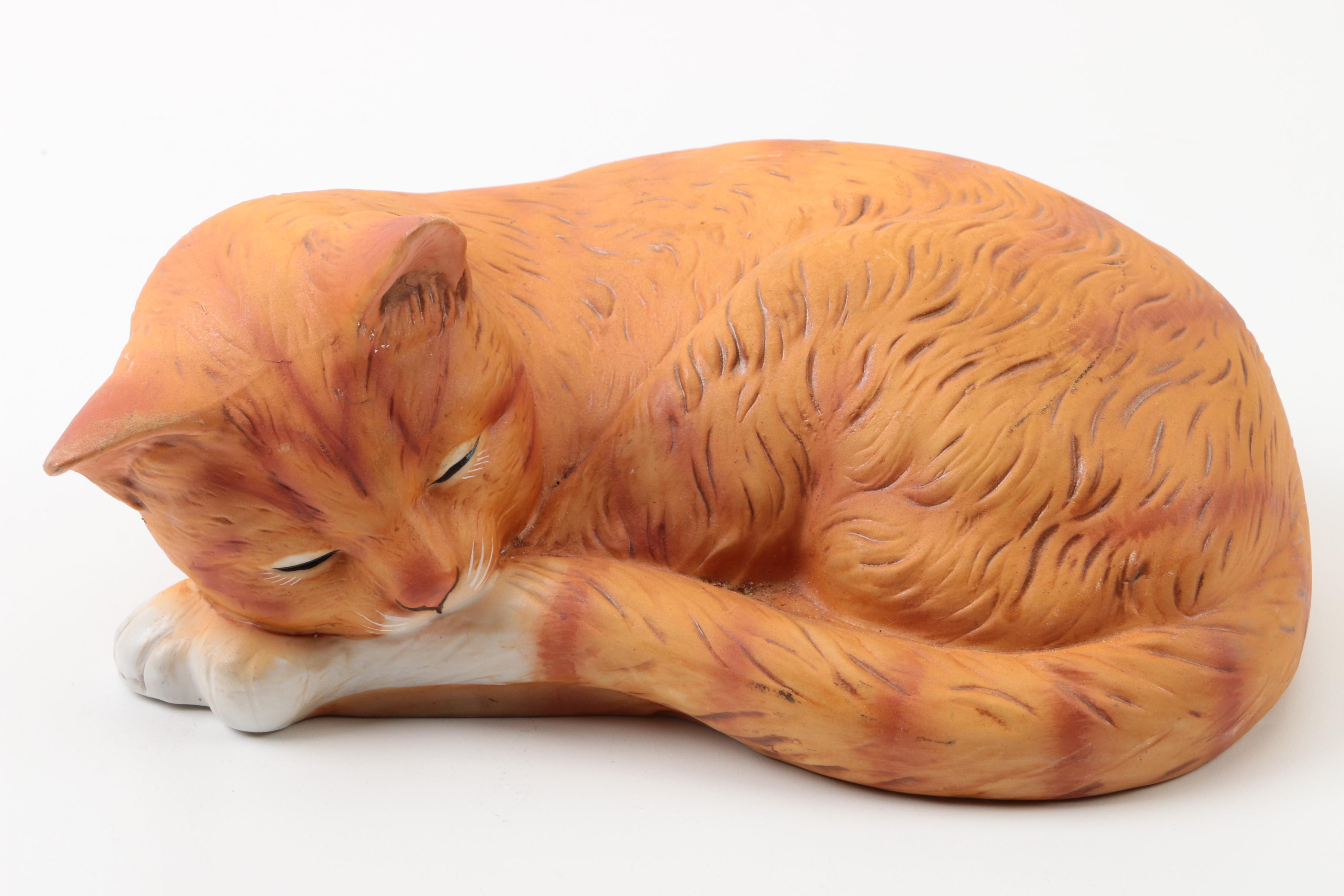 Ceramic Cat Figurines