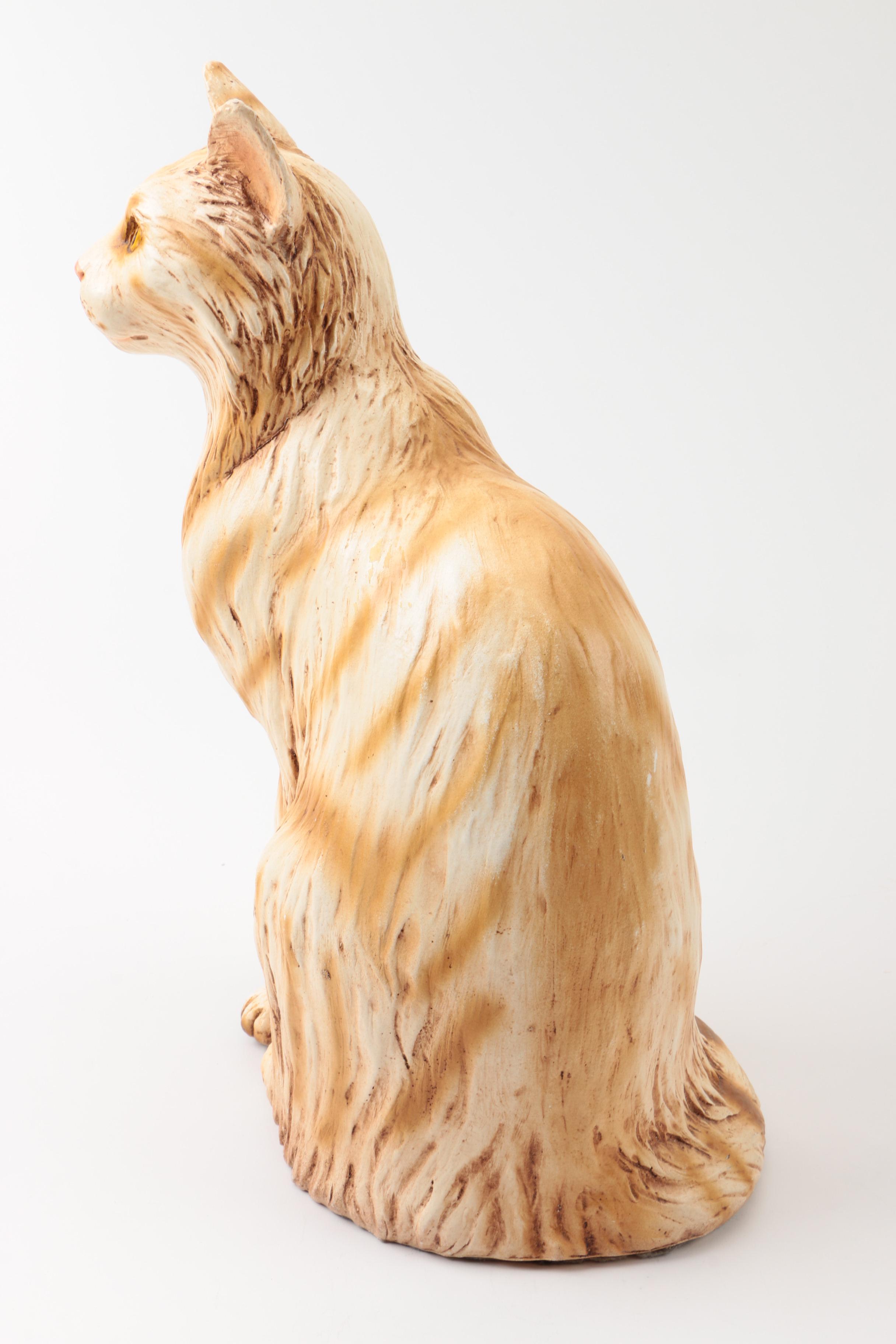 Ceramic Cat Figurines