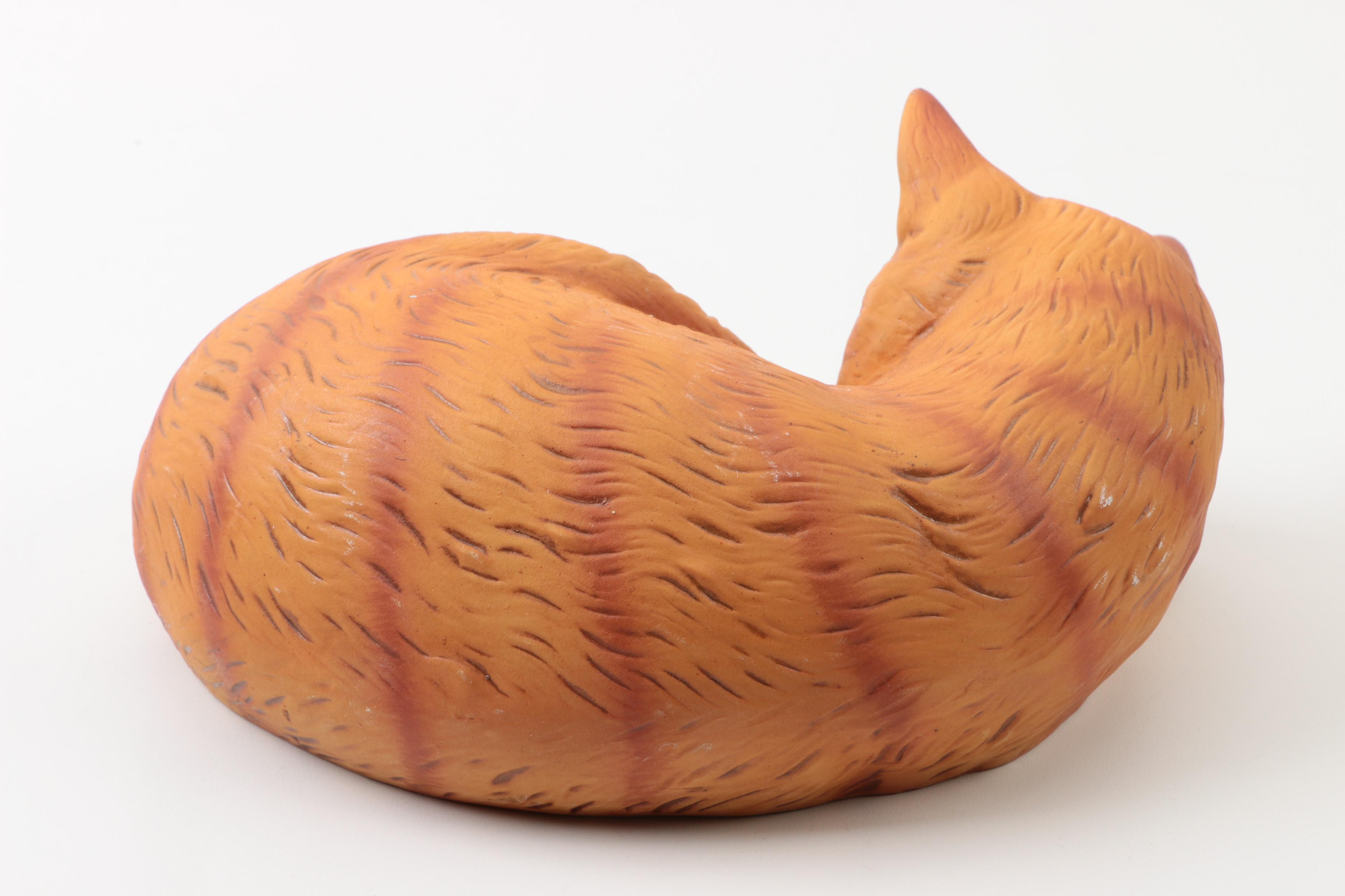 Ceramic Cat Figurines