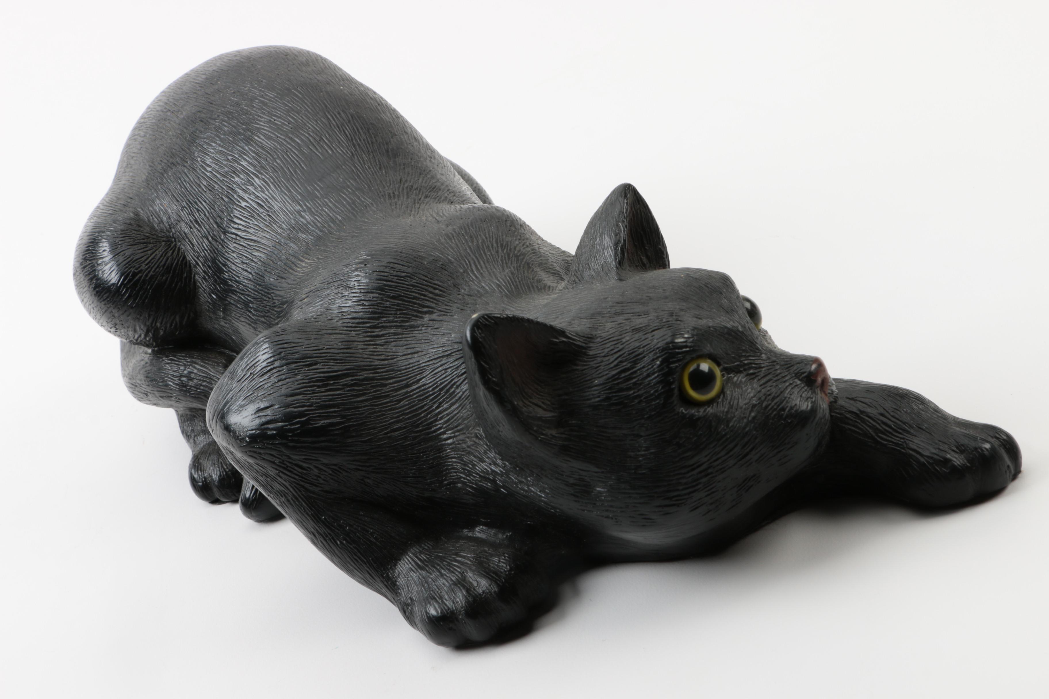 Ceramic Cat Figurines