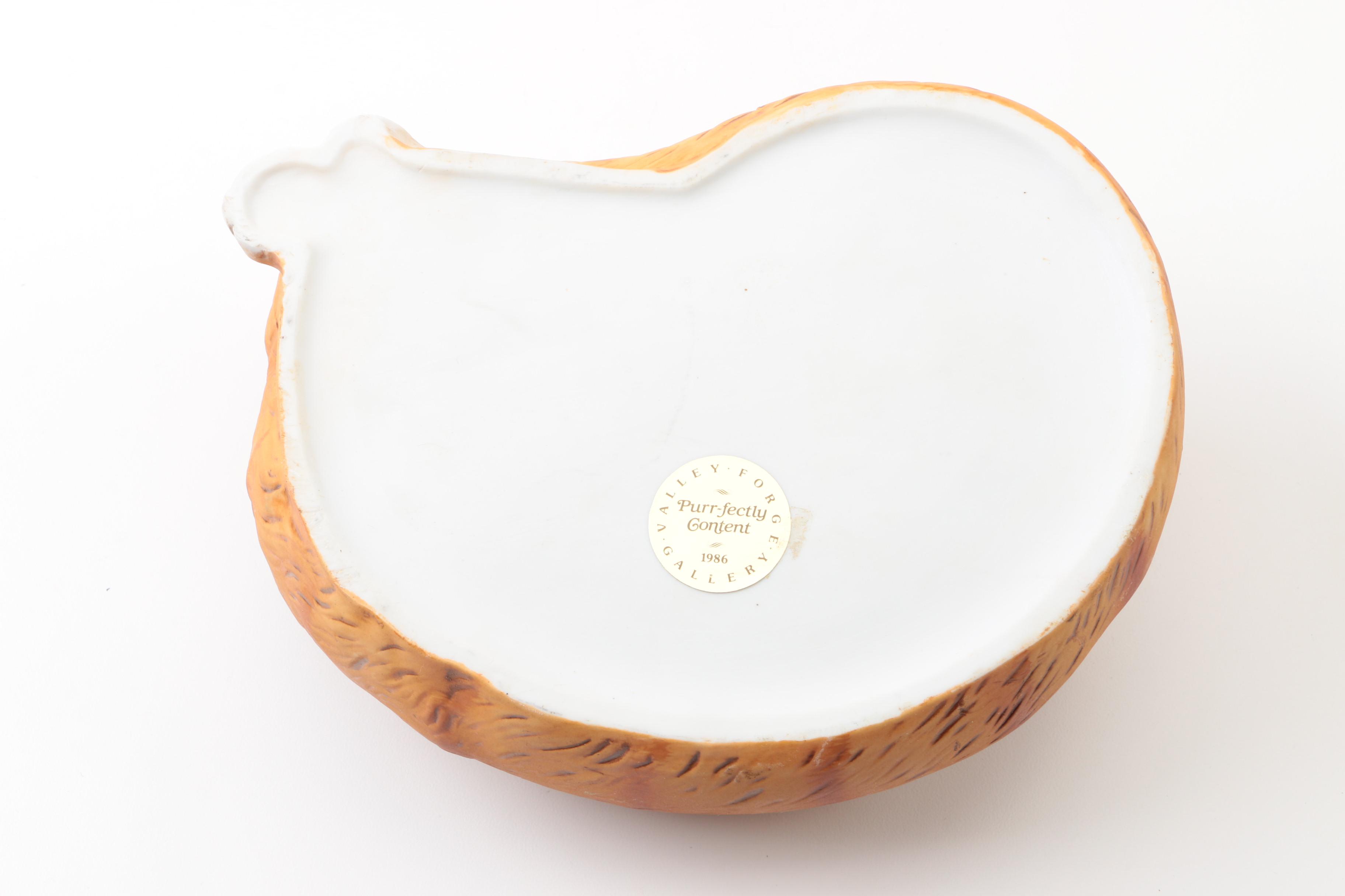 Ceramic Cat Figurines