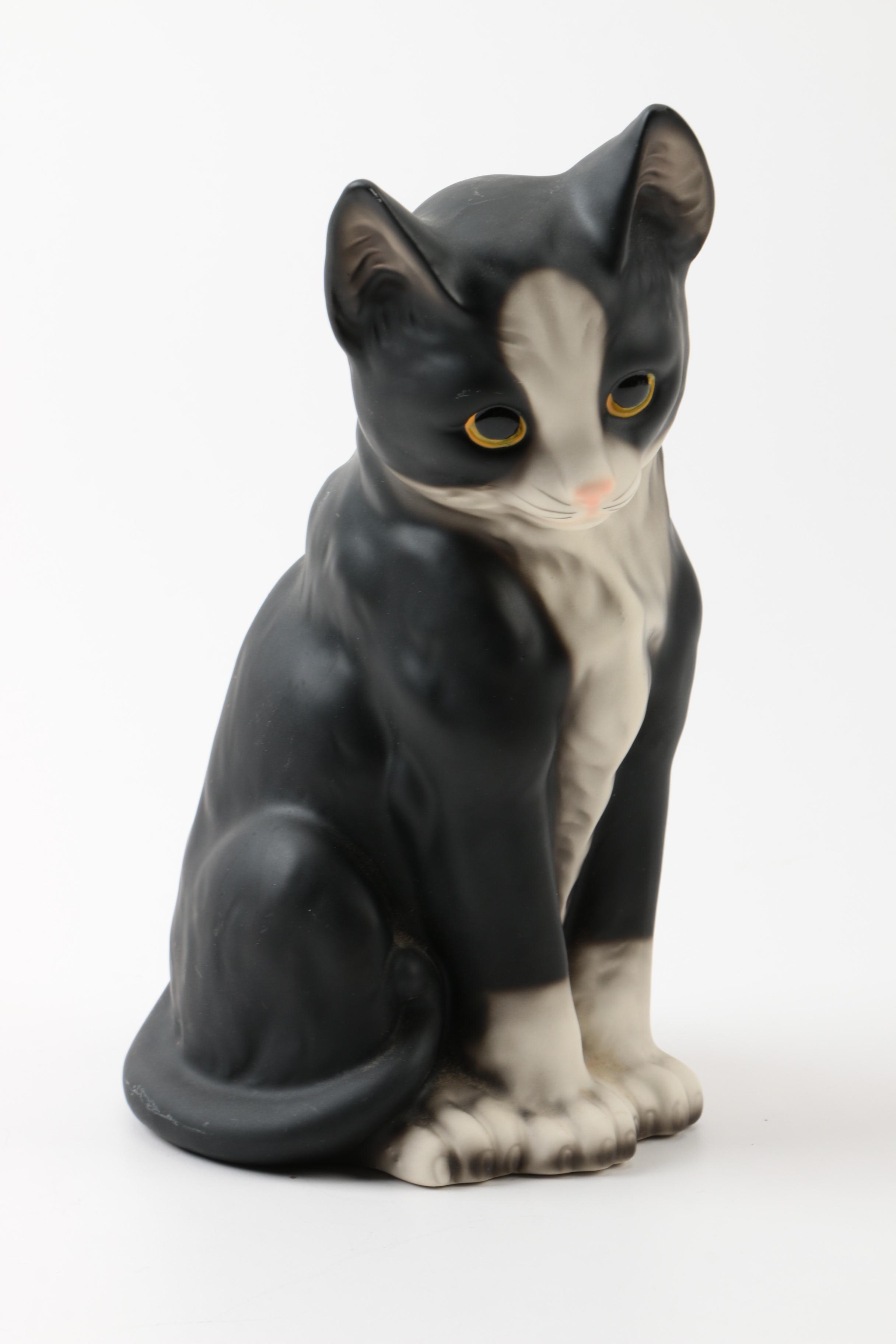 Ceramic Cat Figurines
