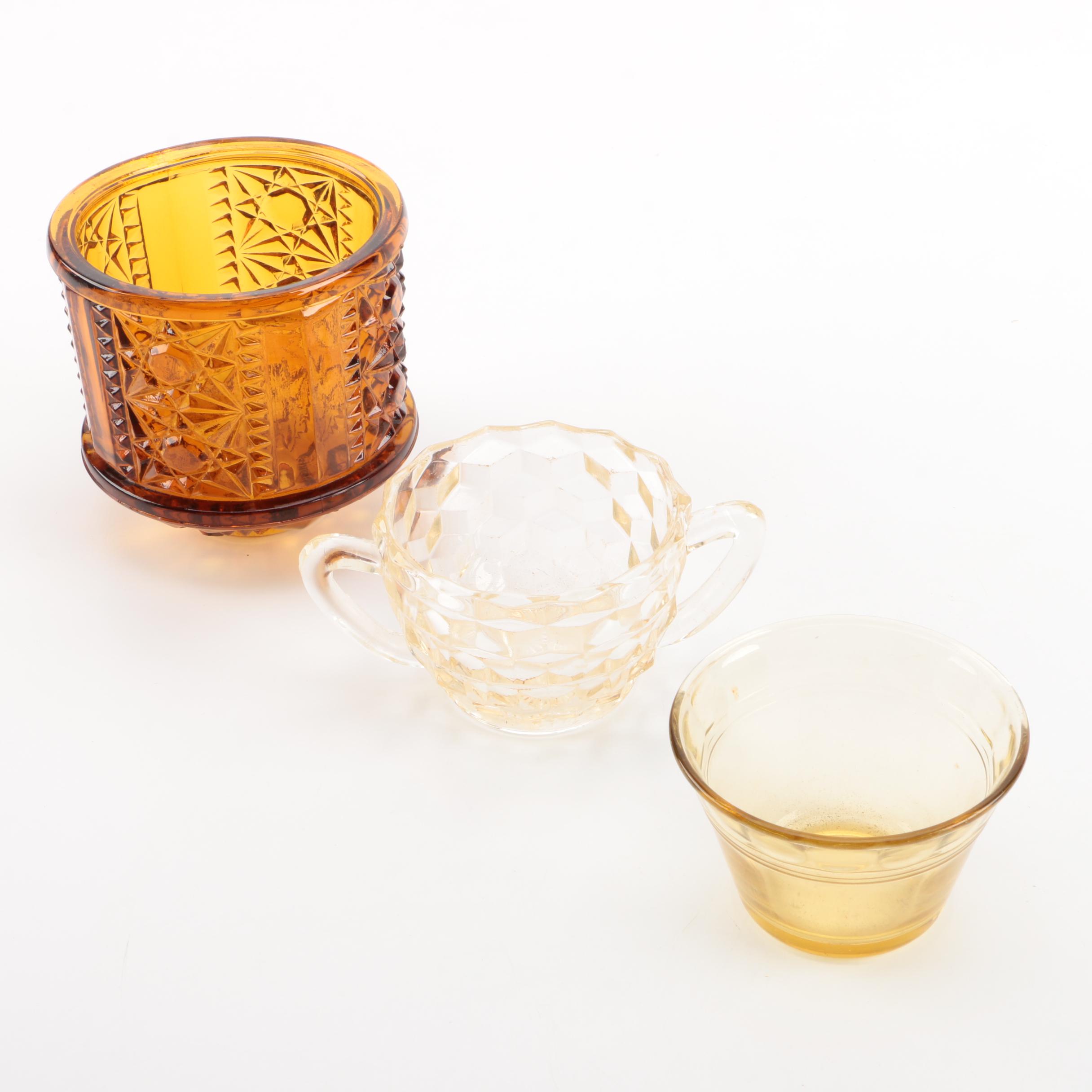Vintage Glass Tableware