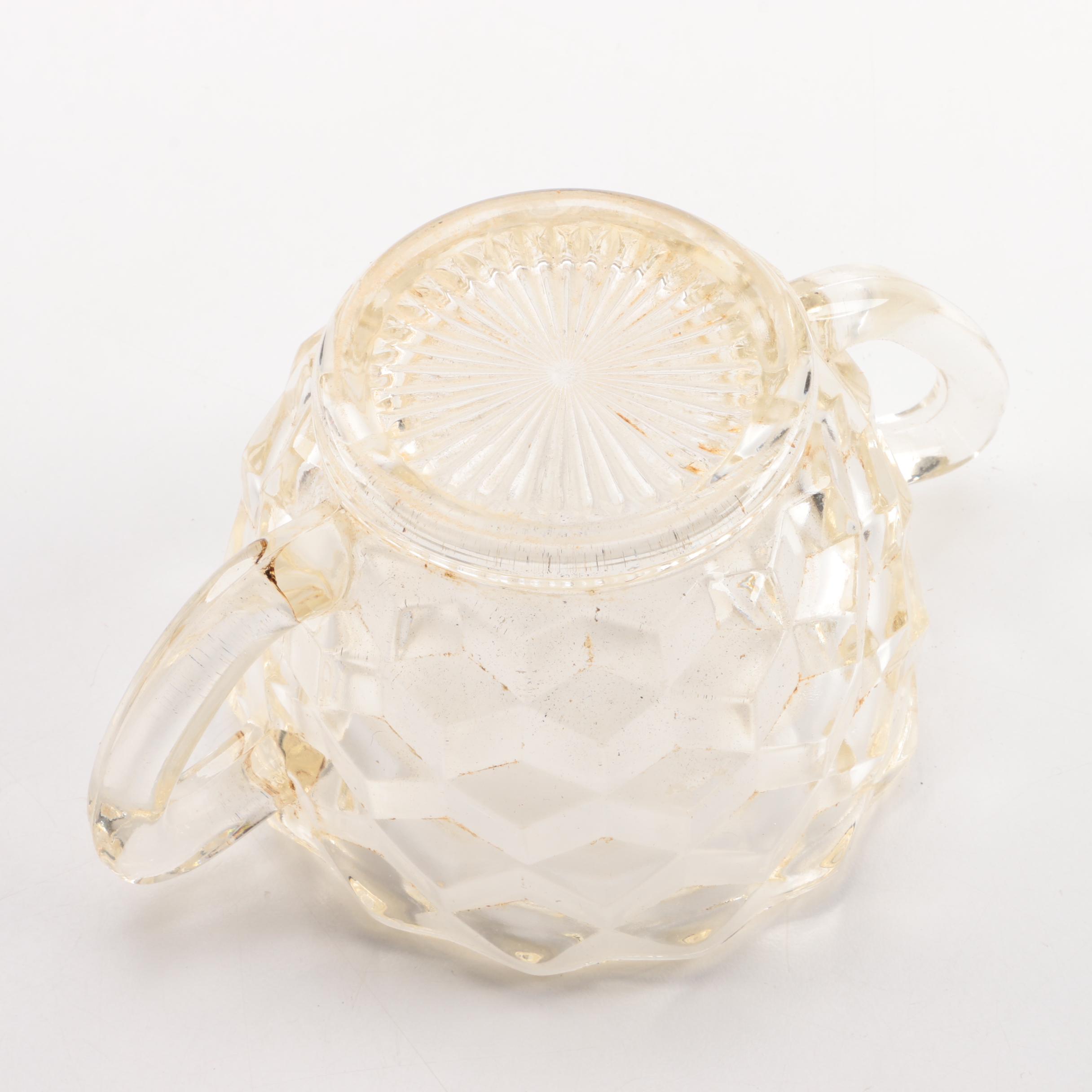 Vintage Glass Tableware