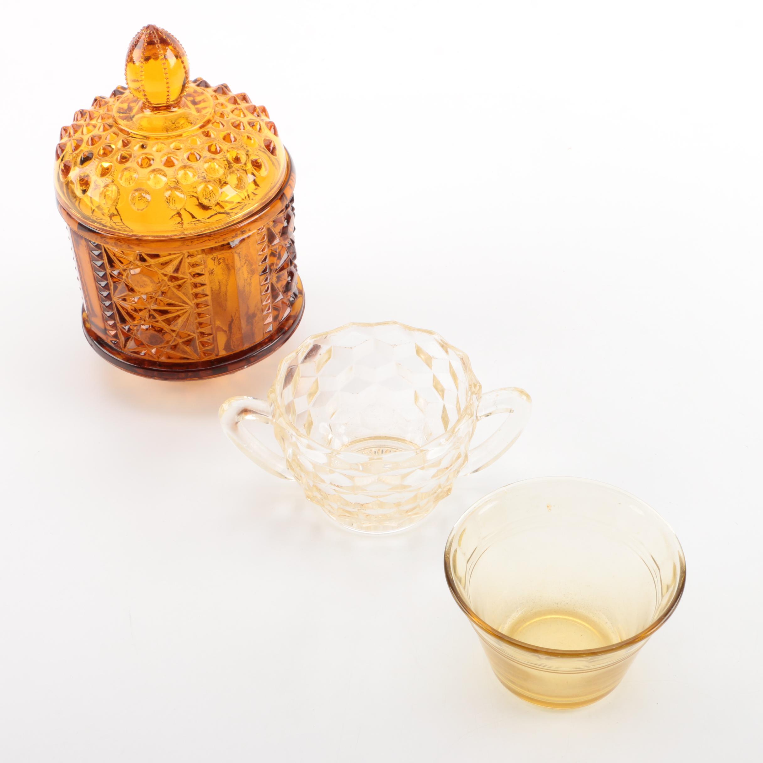 Vintage Glass Tableware