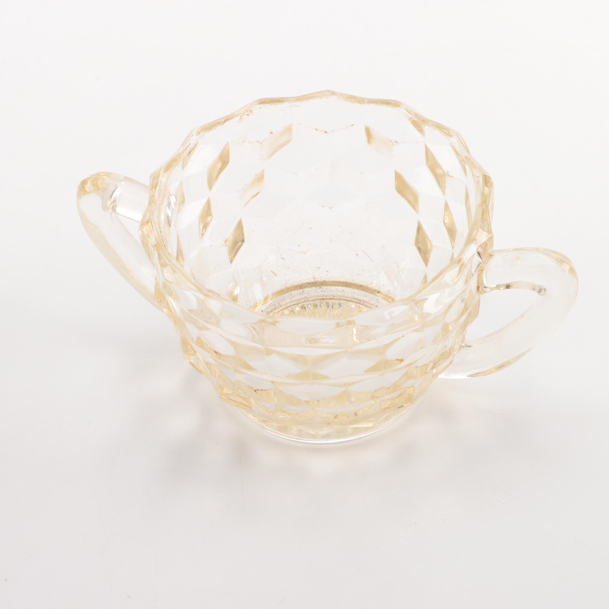 Vintage Glass Tableware